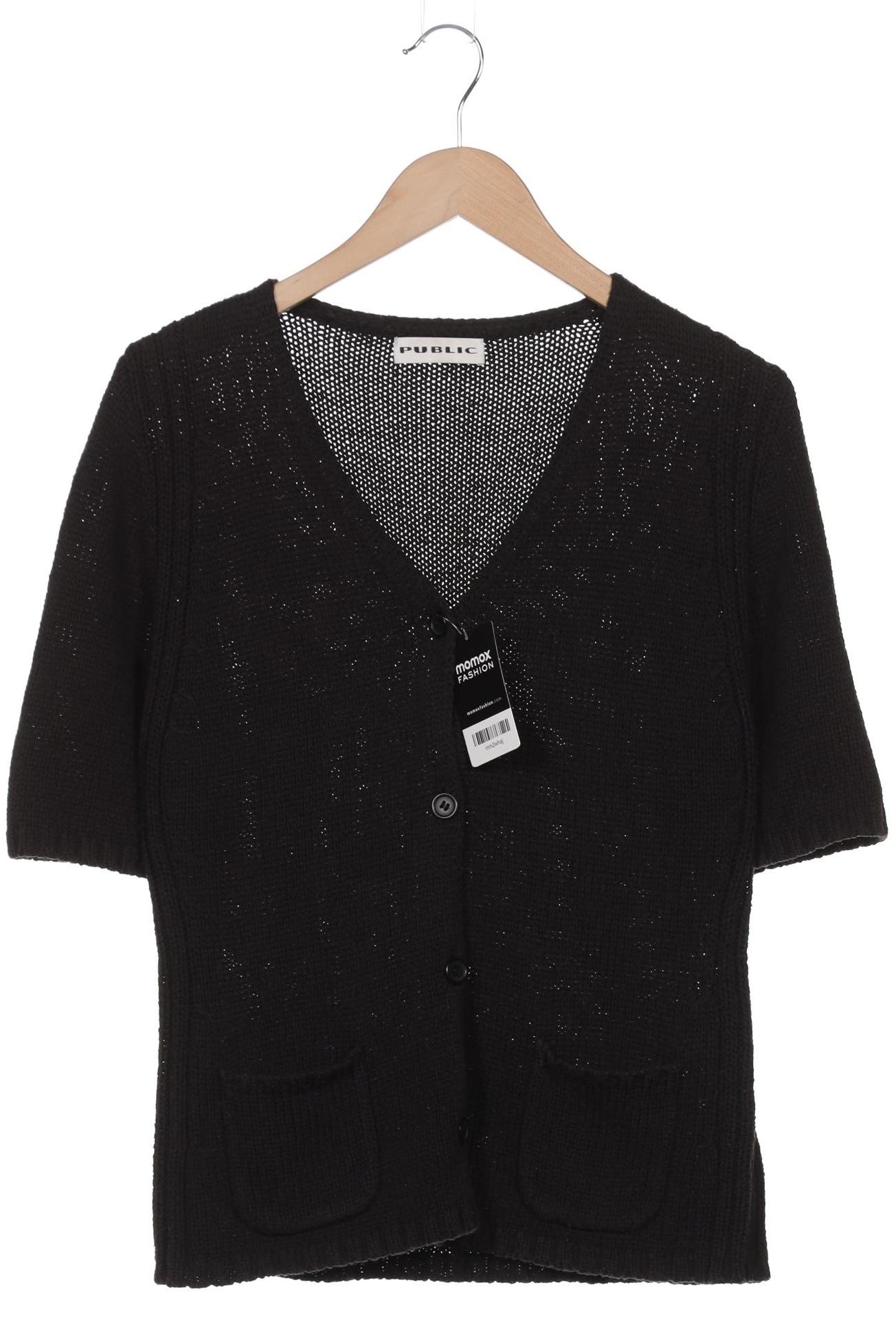 

Public Damen Strickjacke, schwarz, Gr. 40