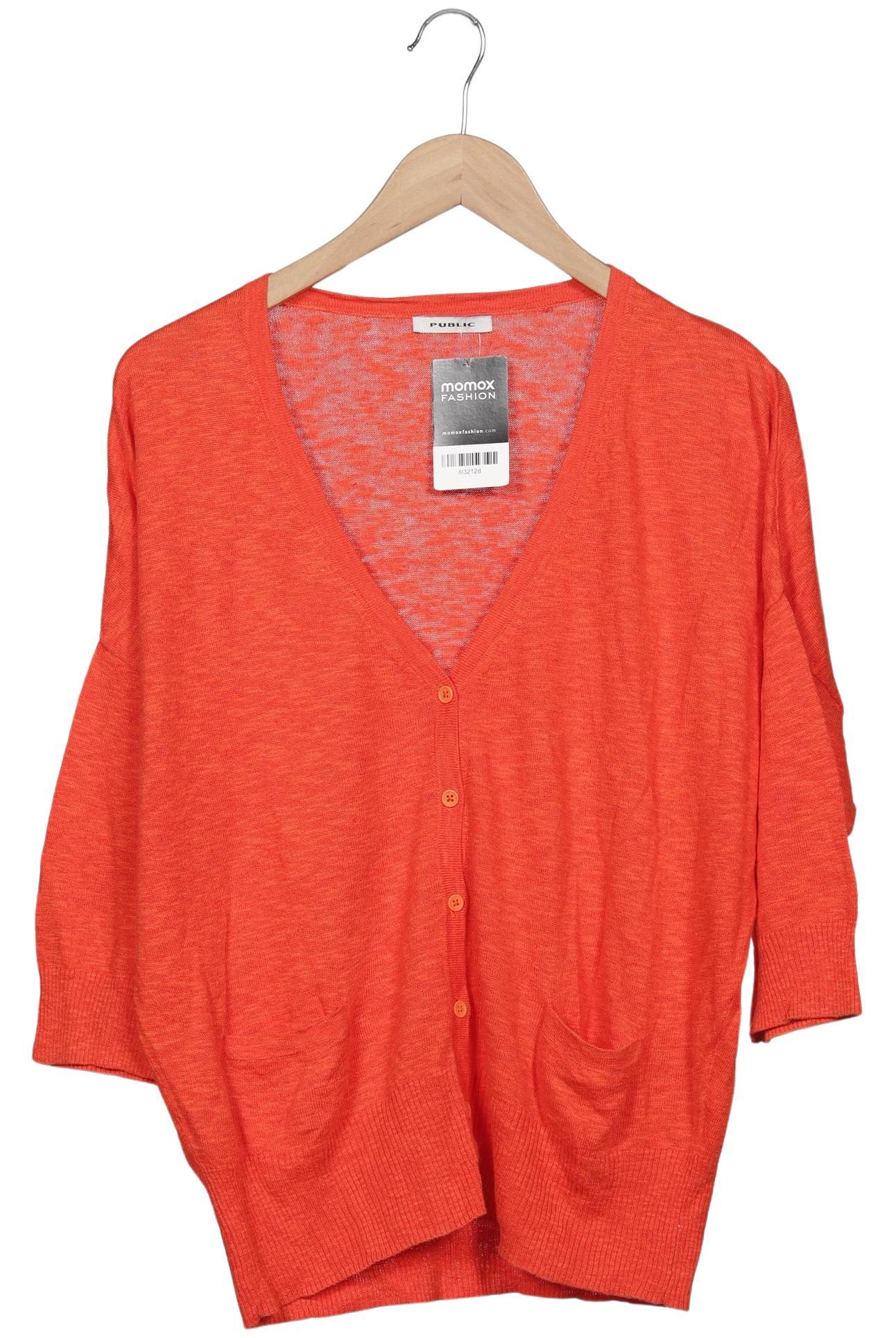 

Public Damen Strickjacke, orange, Gr. 44