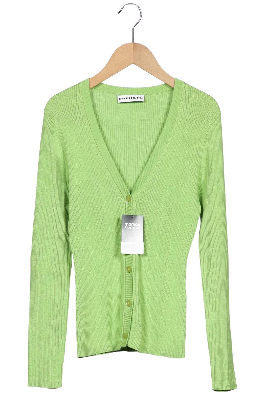 

Public Damen Strickjacke, hellgrün, Gr. 36