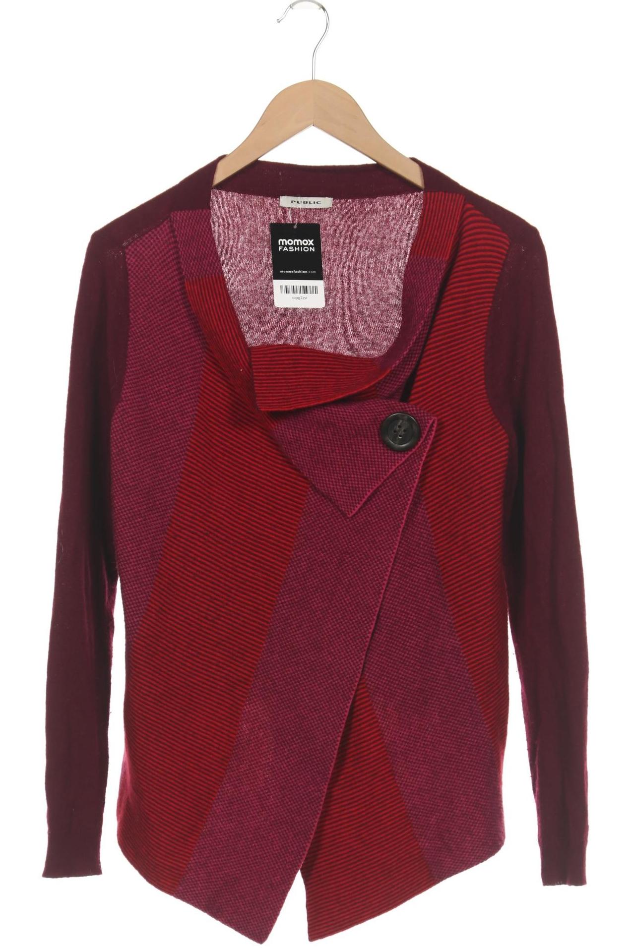 

Public Damen Strickjacke, bordeaux, Gr. 34