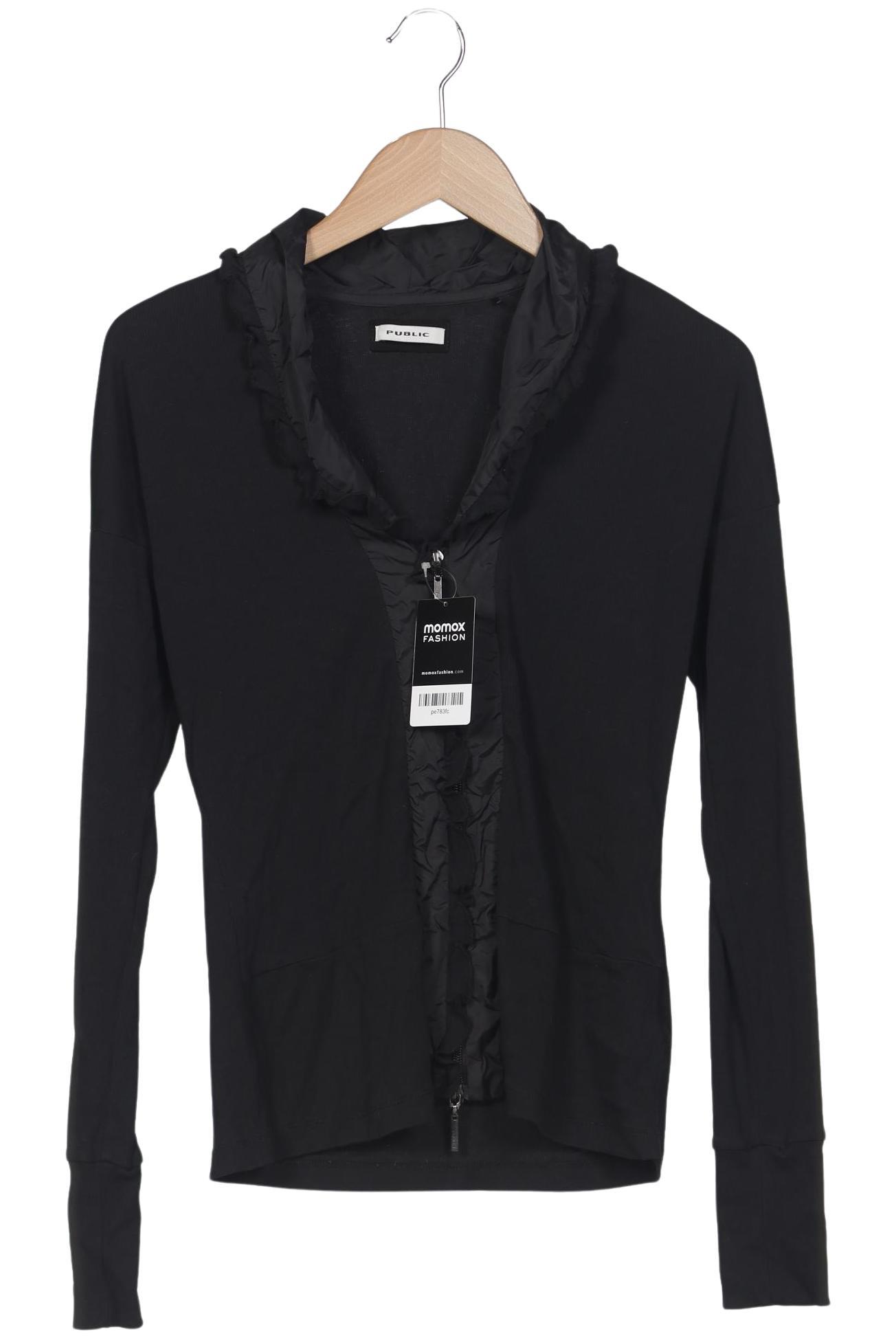 

Public Damen Strickjacke, schwarz, Gr. 38