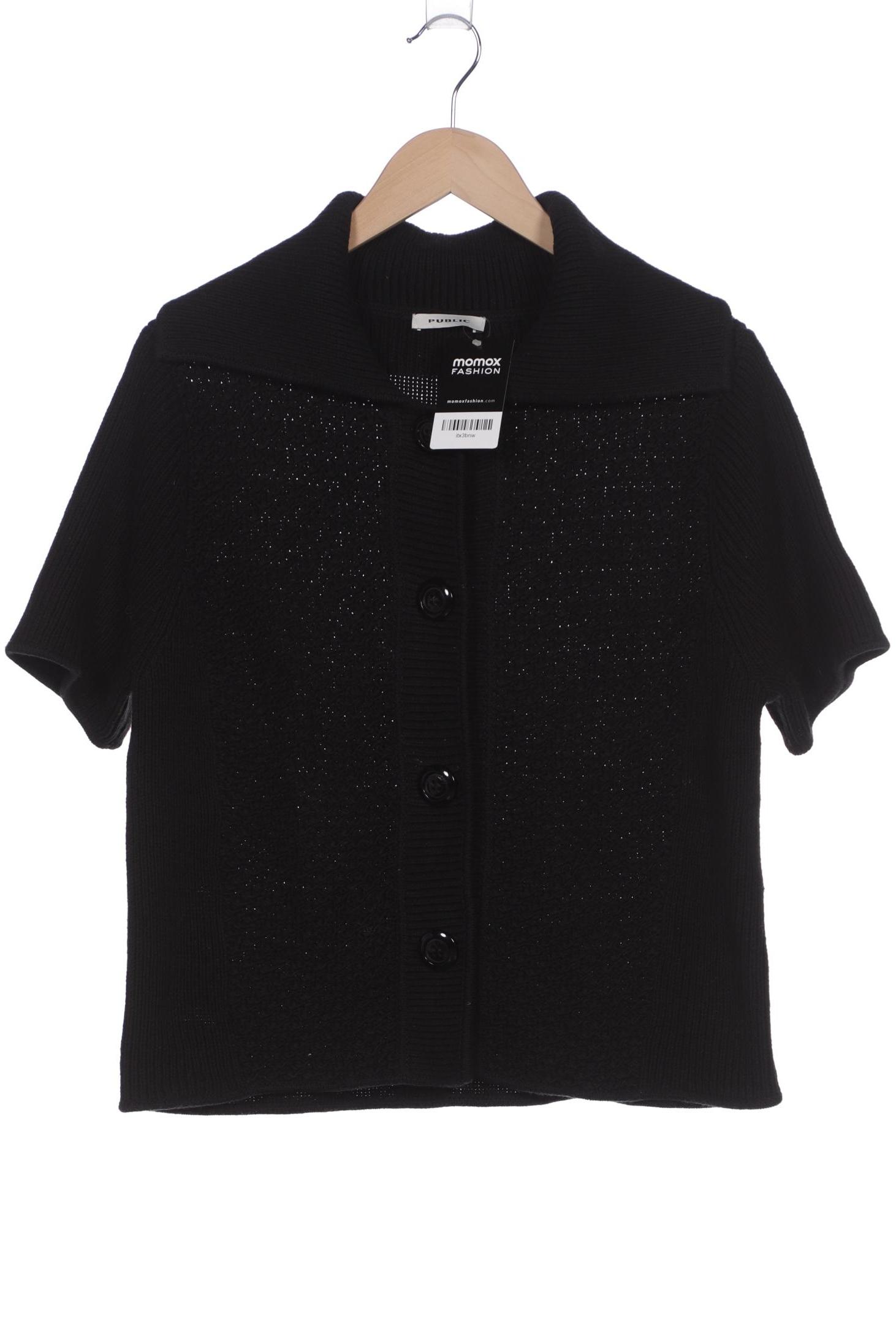 

Public Damen Strickjacke, schwarz, Gr. 44
