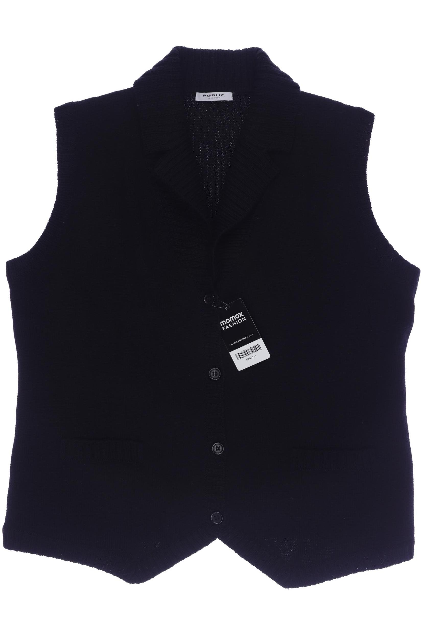 

Public Damen Strickjacke, schwarz, Gr. 46