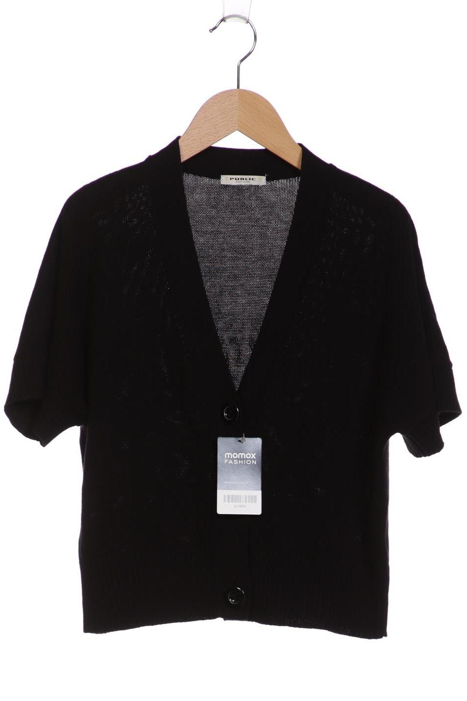 

Public Damen Strickjacke, schwarz, Gr. 36