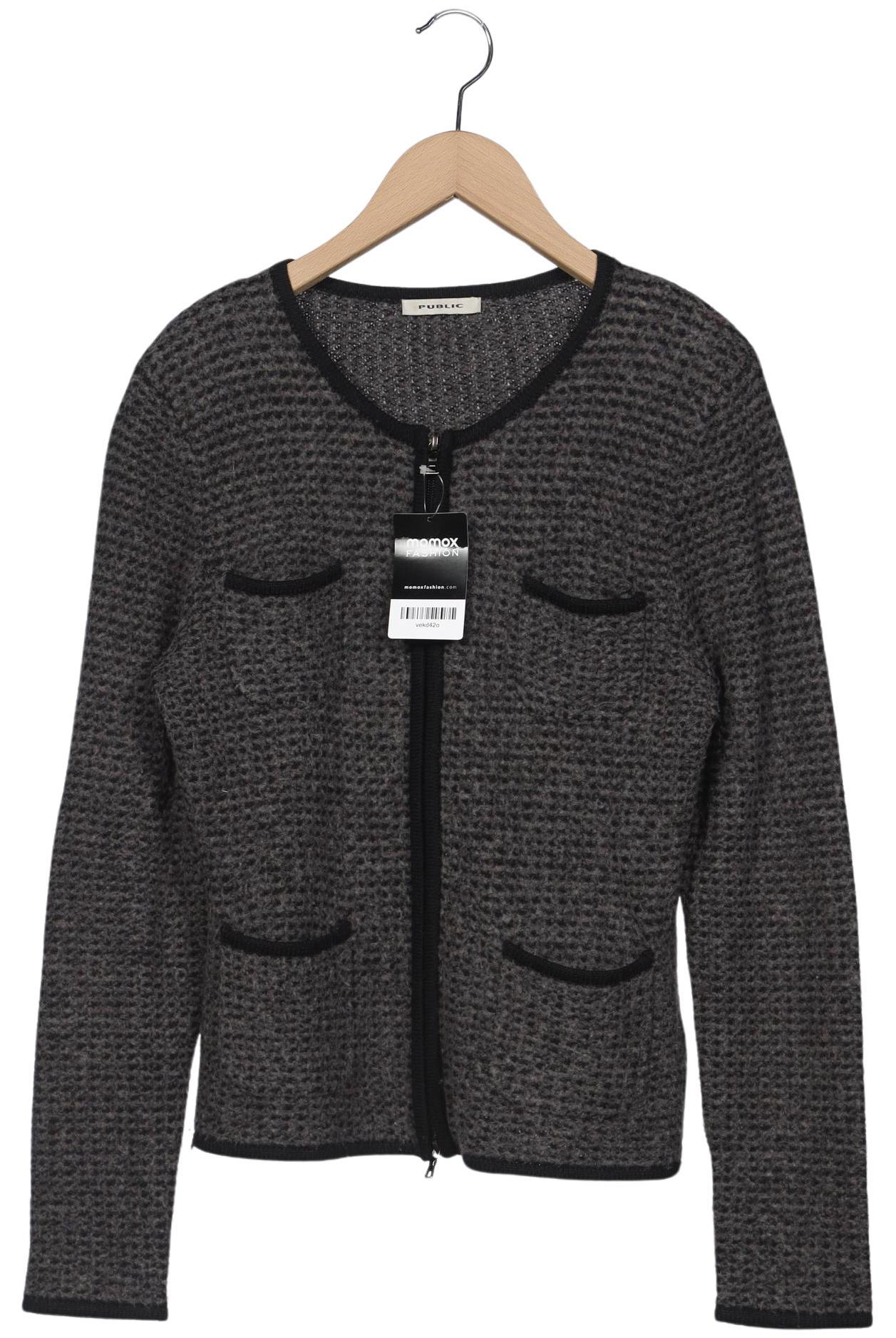 Thumbnail - Public Damen Strickjacke, grau, Gr. 36