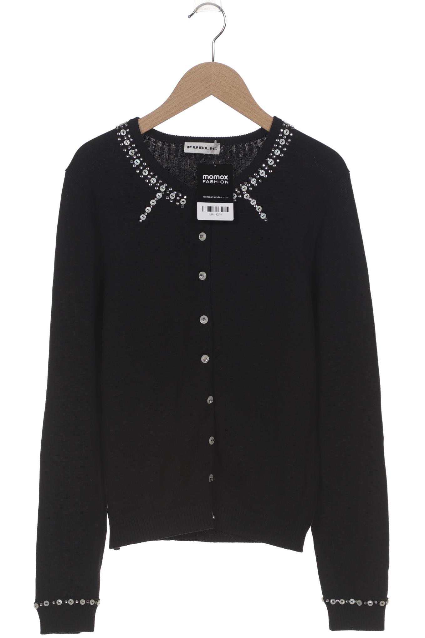 

Public Damen Strickjacke, schwarz, Gr. 36
