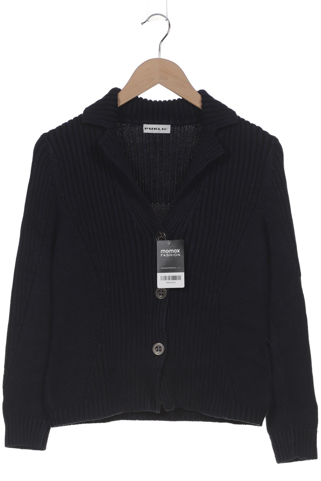 

Public Damen Strickjacke, marineblau, Gr. 36