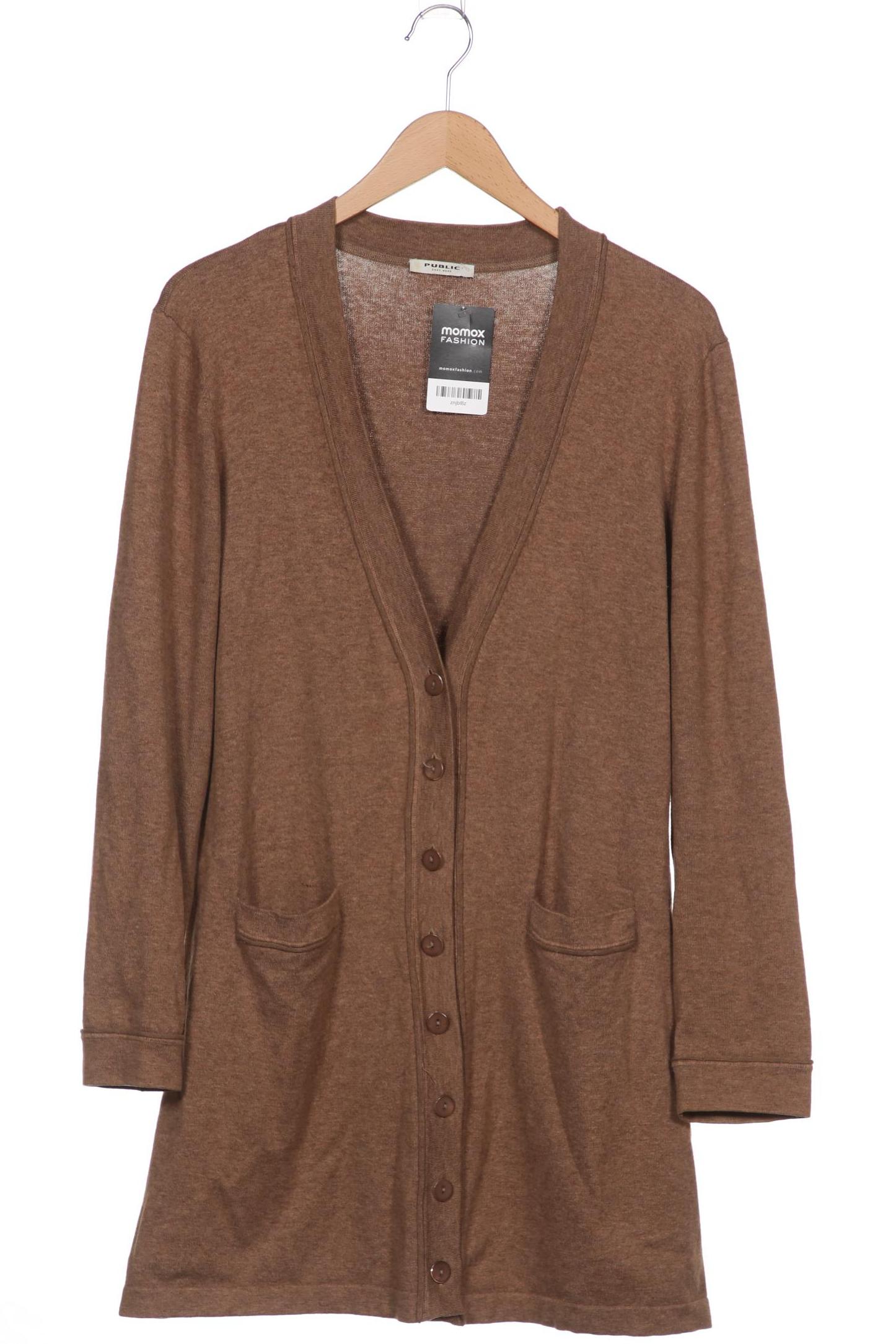 

PUBLIC Damen Strickjacke, braun