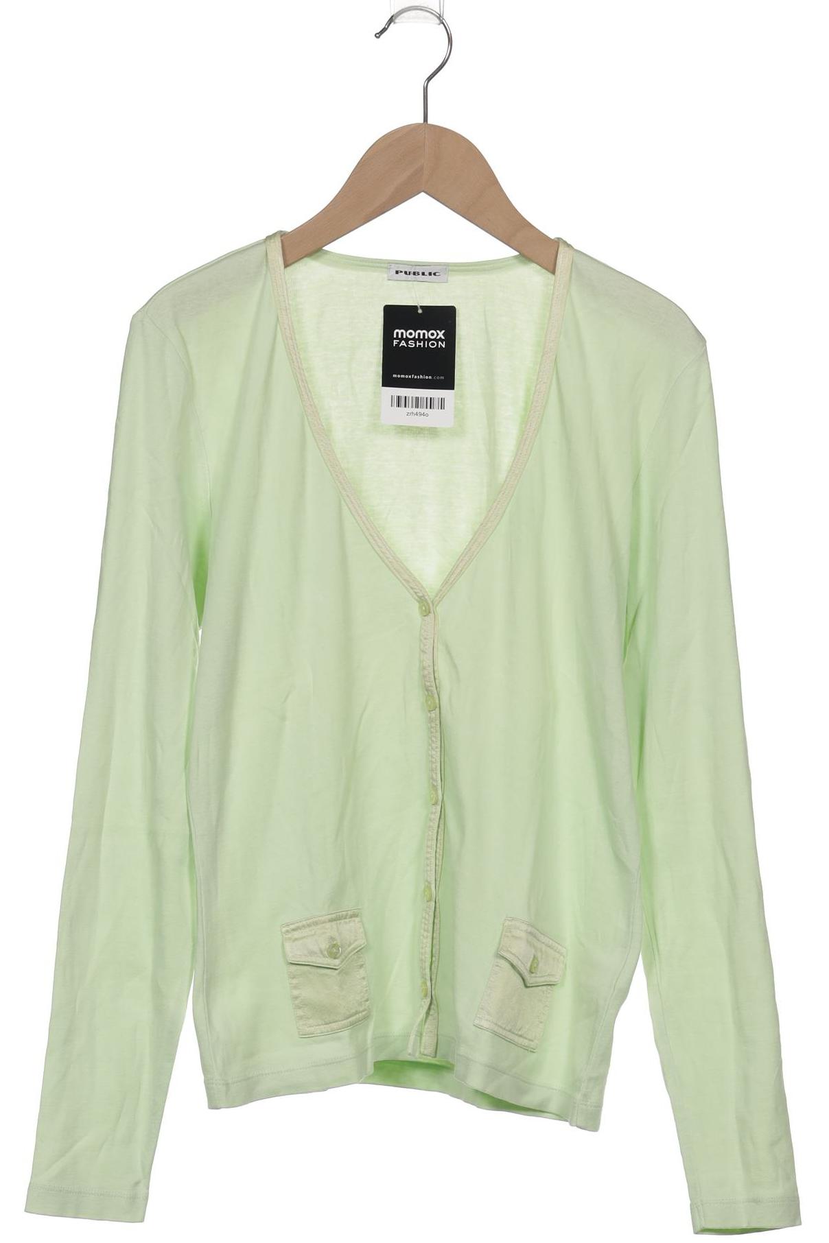 

Public Damen Strickjacke, hellgrün, Gr. 36