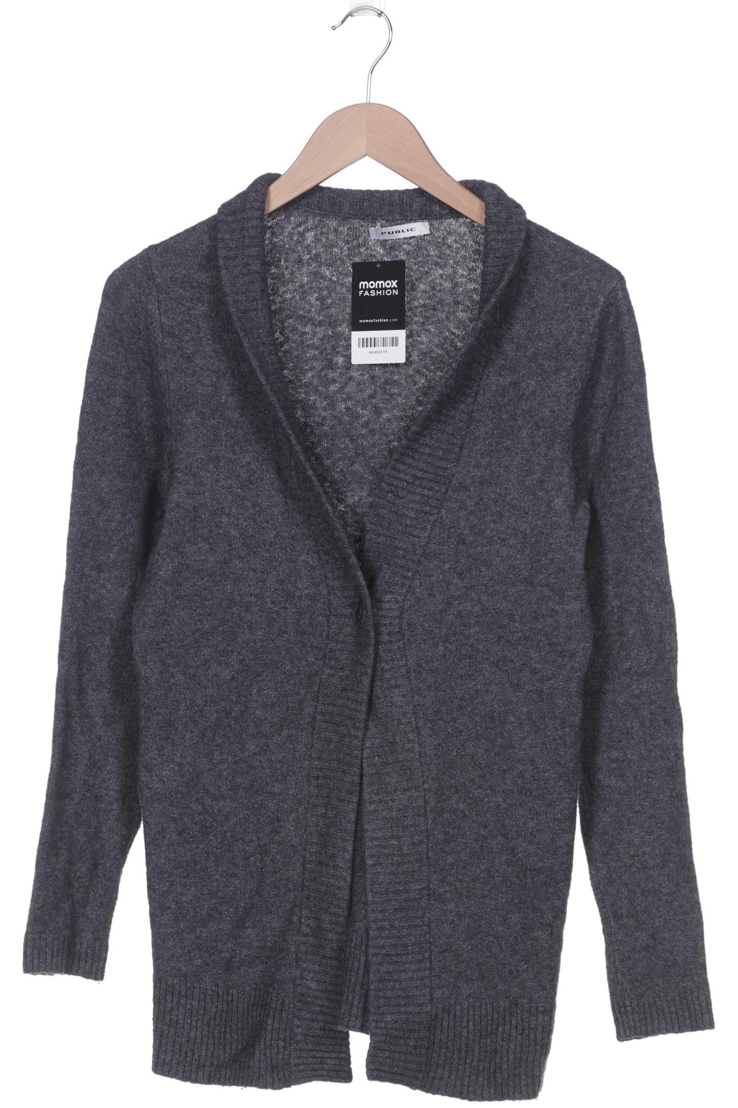 

PUBLIC Damen Strickjacke, grau