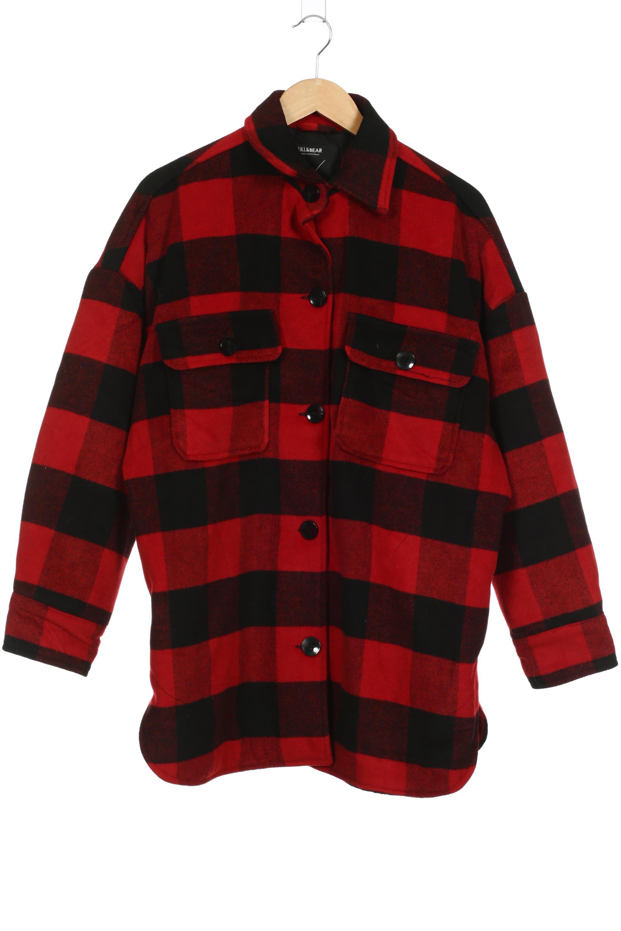 

Pull & Bear Damen Jacke, rot, Gr.