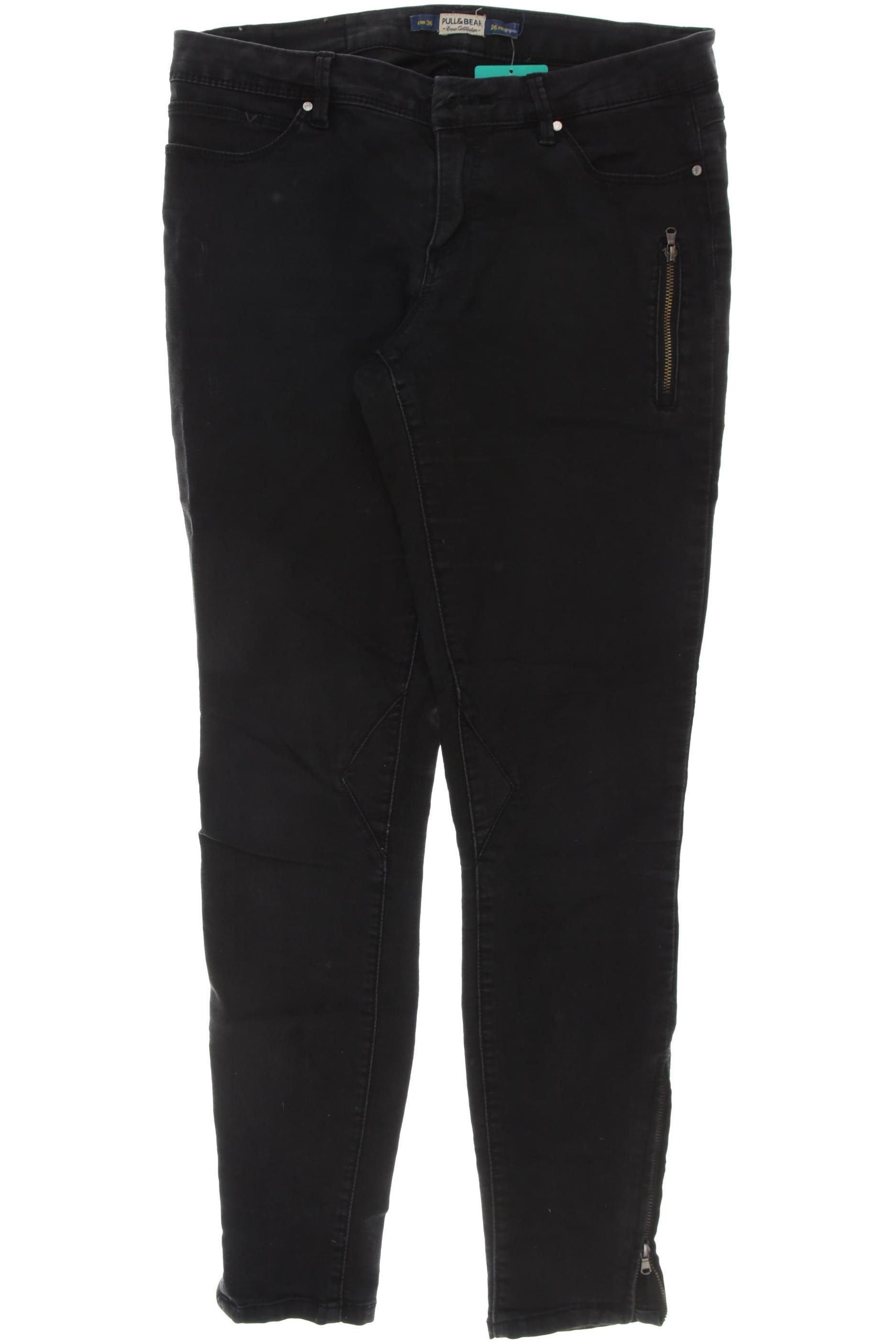 

Pull & Bear Damen Jeans, schwarz, Gr. 36