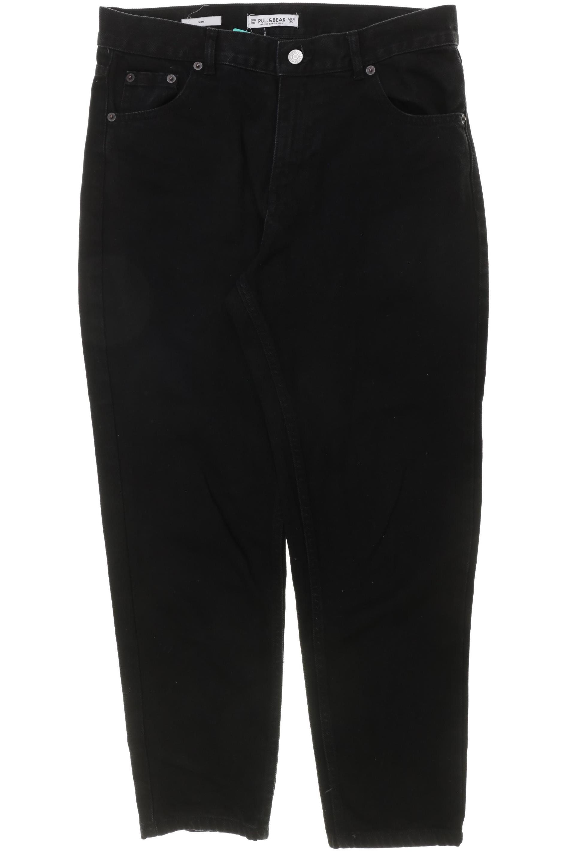 

Pull & Bear Damen Jeans, schwarz, Gr. 40