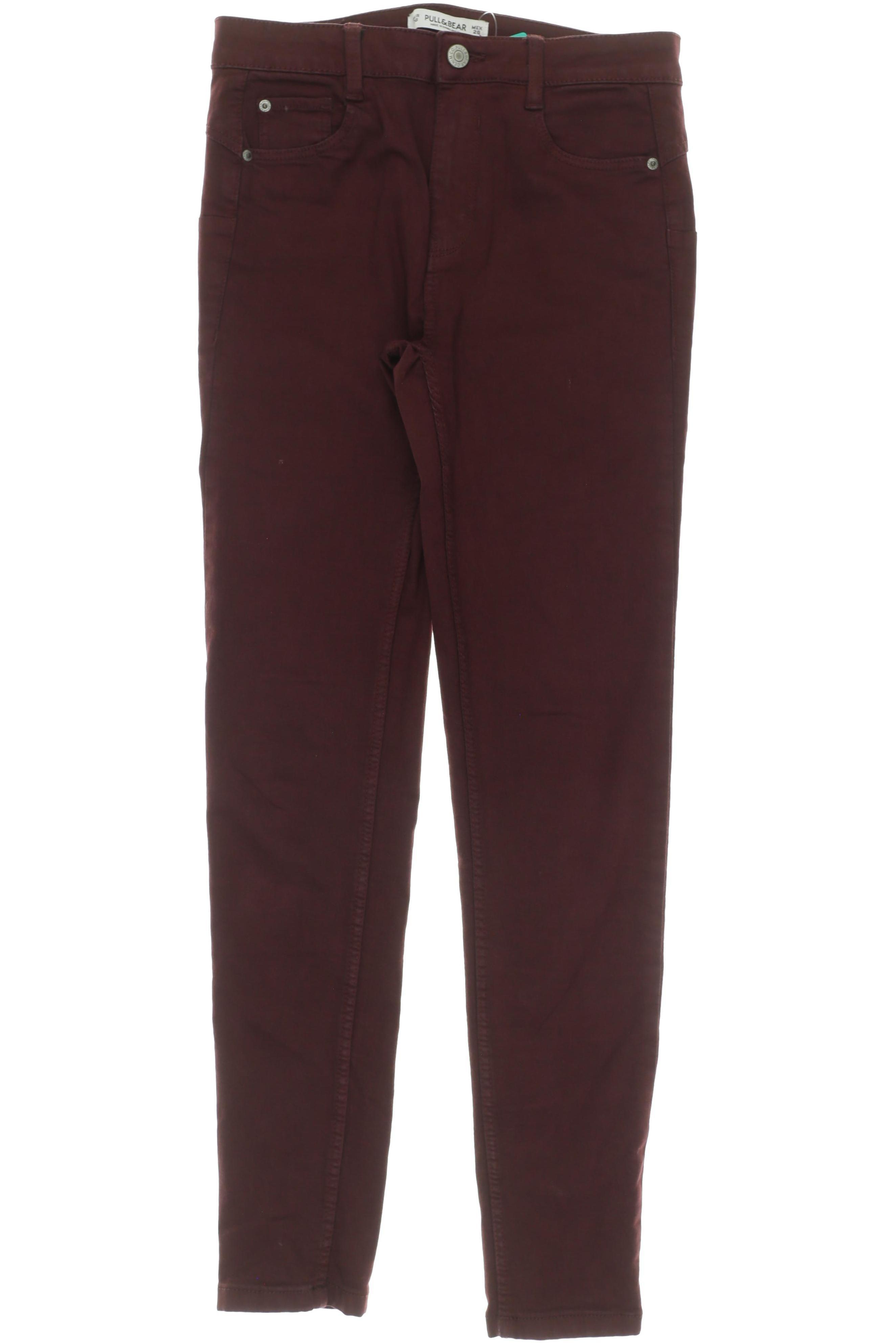 

Pull & Bear Damen Jeans, rot, Gr. 36