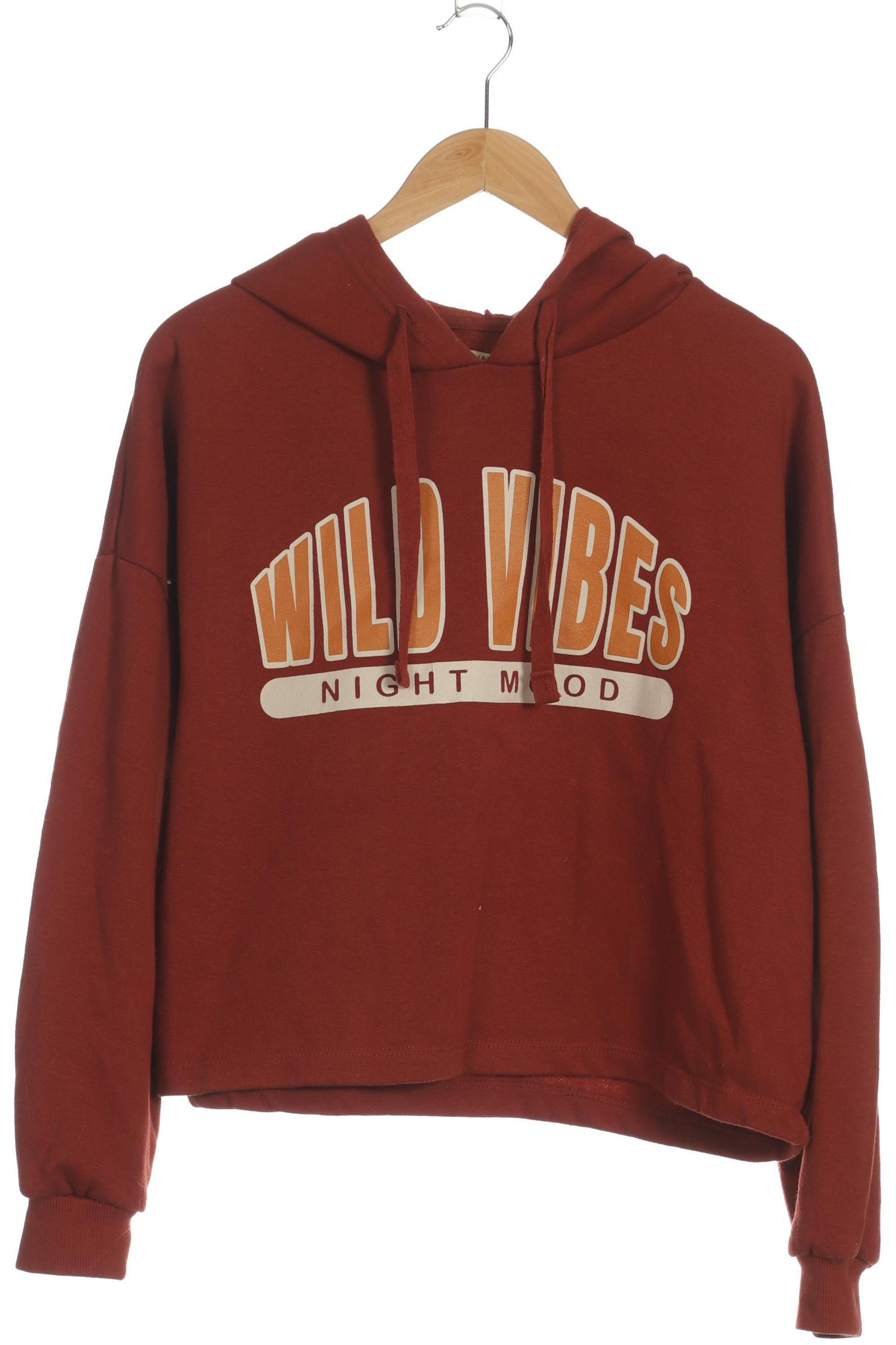 

Pull & Bear Damen Kapuzenpullover, braun, Gr.