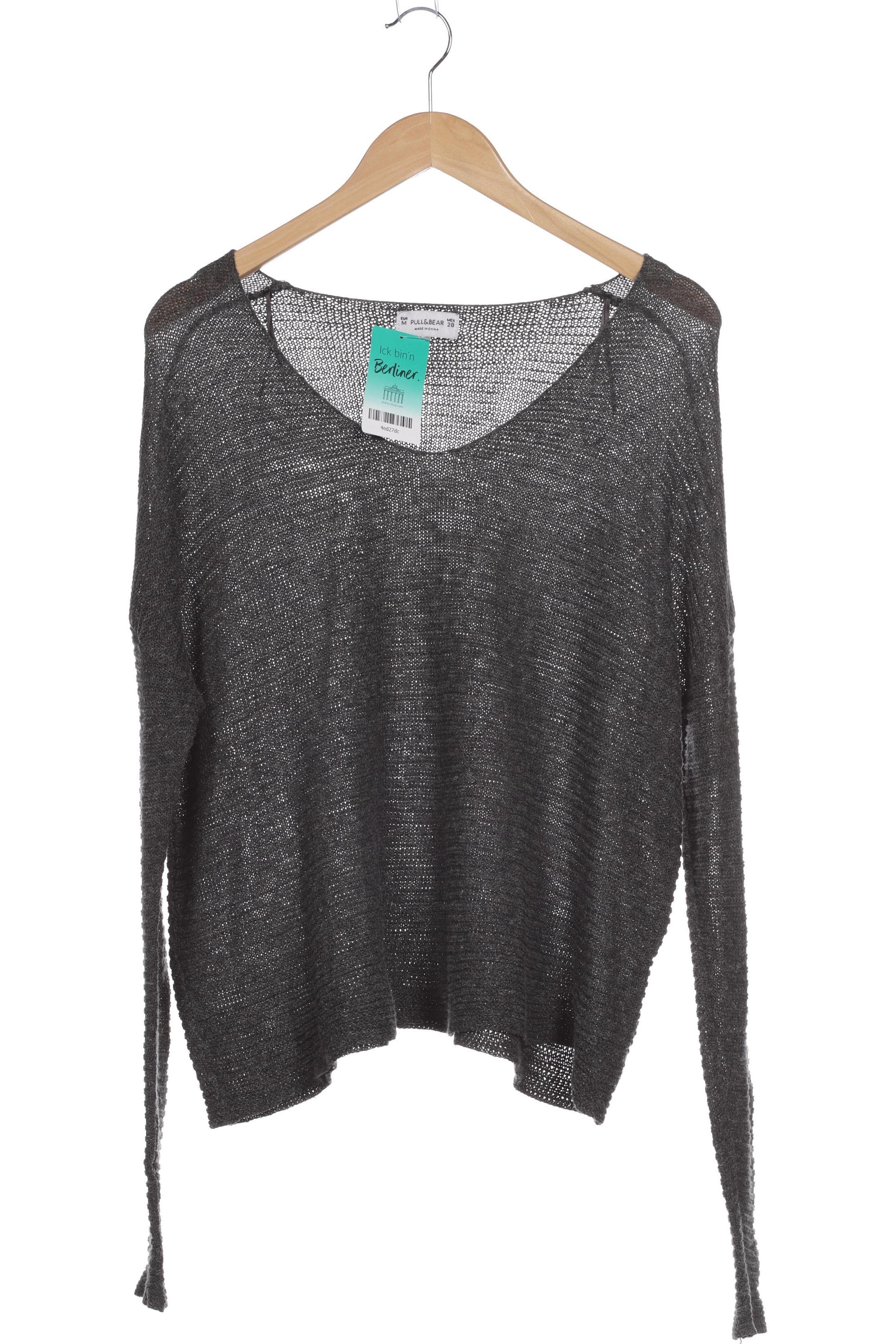 

Pull & Bear Damen Pullover, grau, Gr.