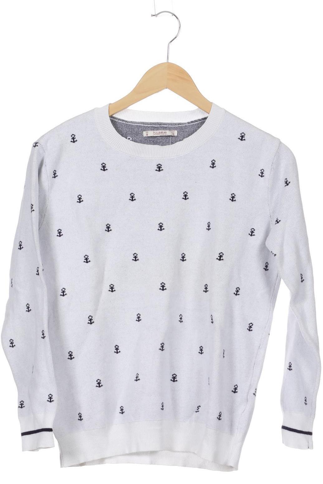 

Pull & Bear Damen Pullover, weiß, Gr.