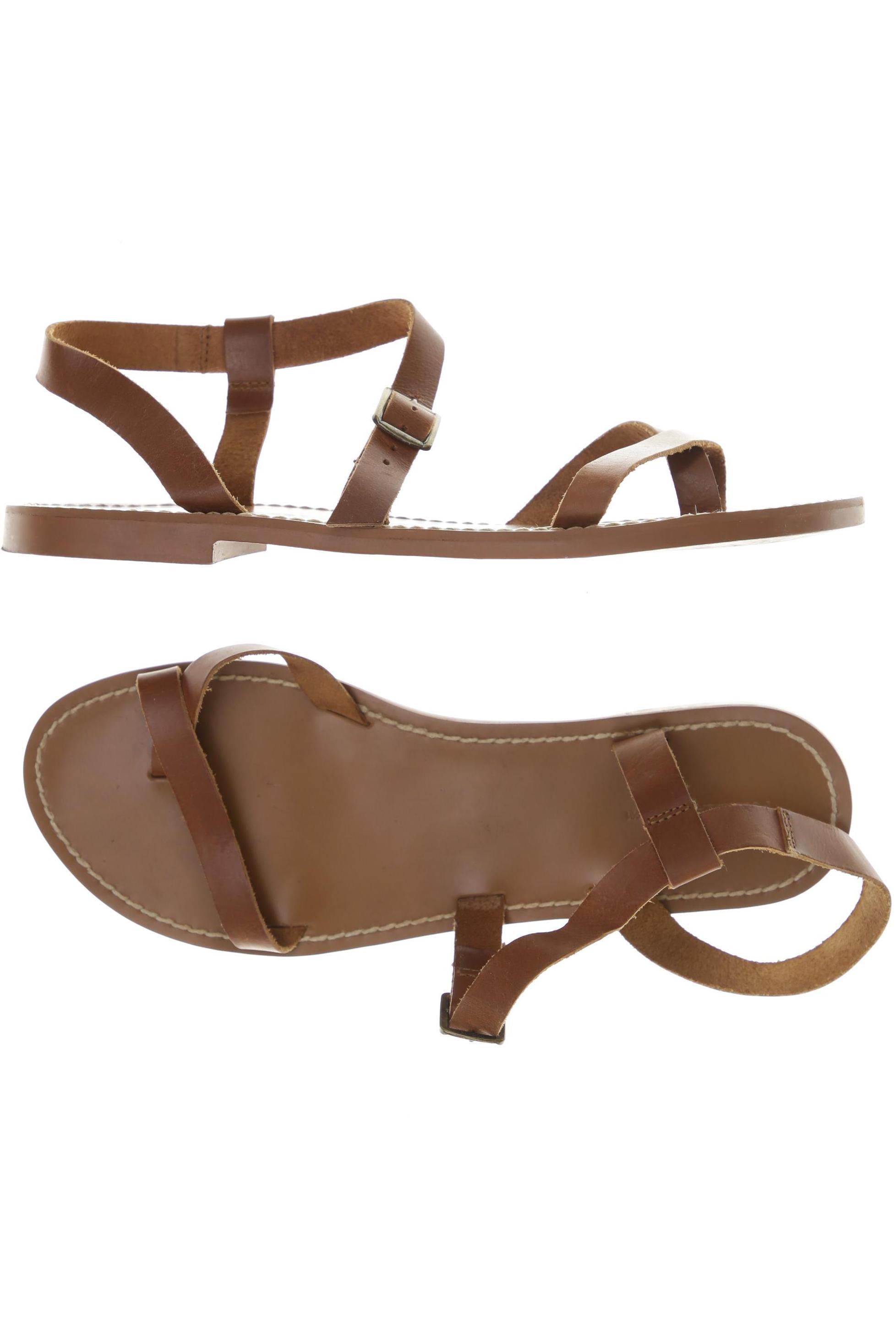 

Pull & Bear Damen Sandale, braun, Gr. 38