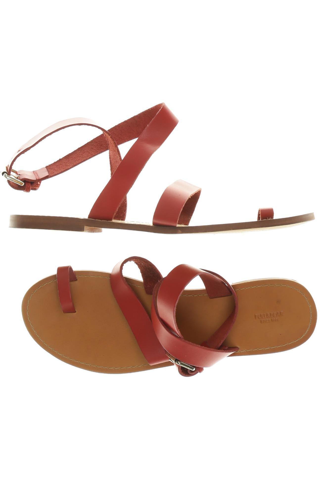 

Pull & Bear Damen Sandale, rot, Gr. 40