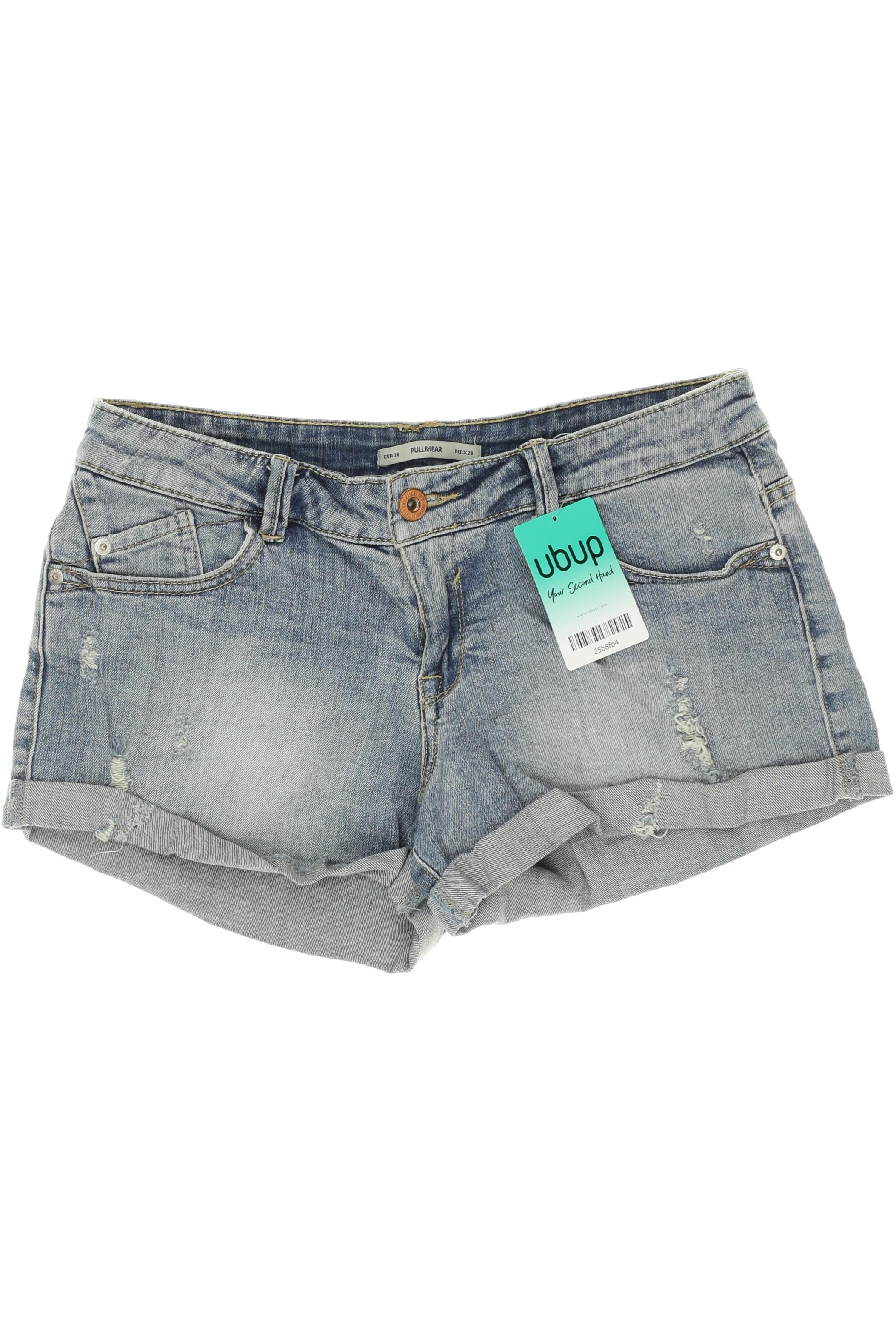 

Pull & Bear Damen Shorts, blau, Gr. 38