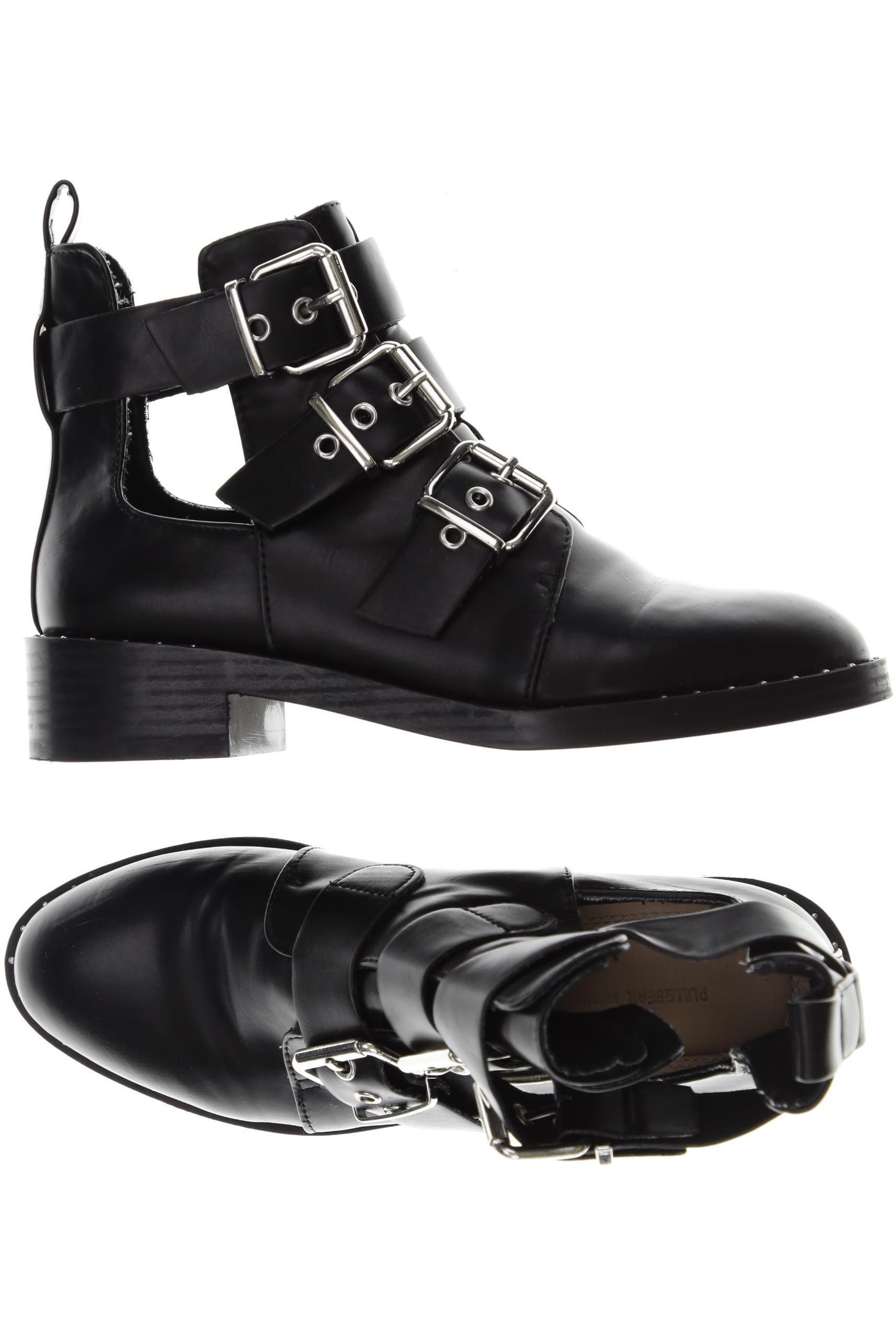 

Pull & Bear Damen Stiefelette, schwarz, Gr. 36