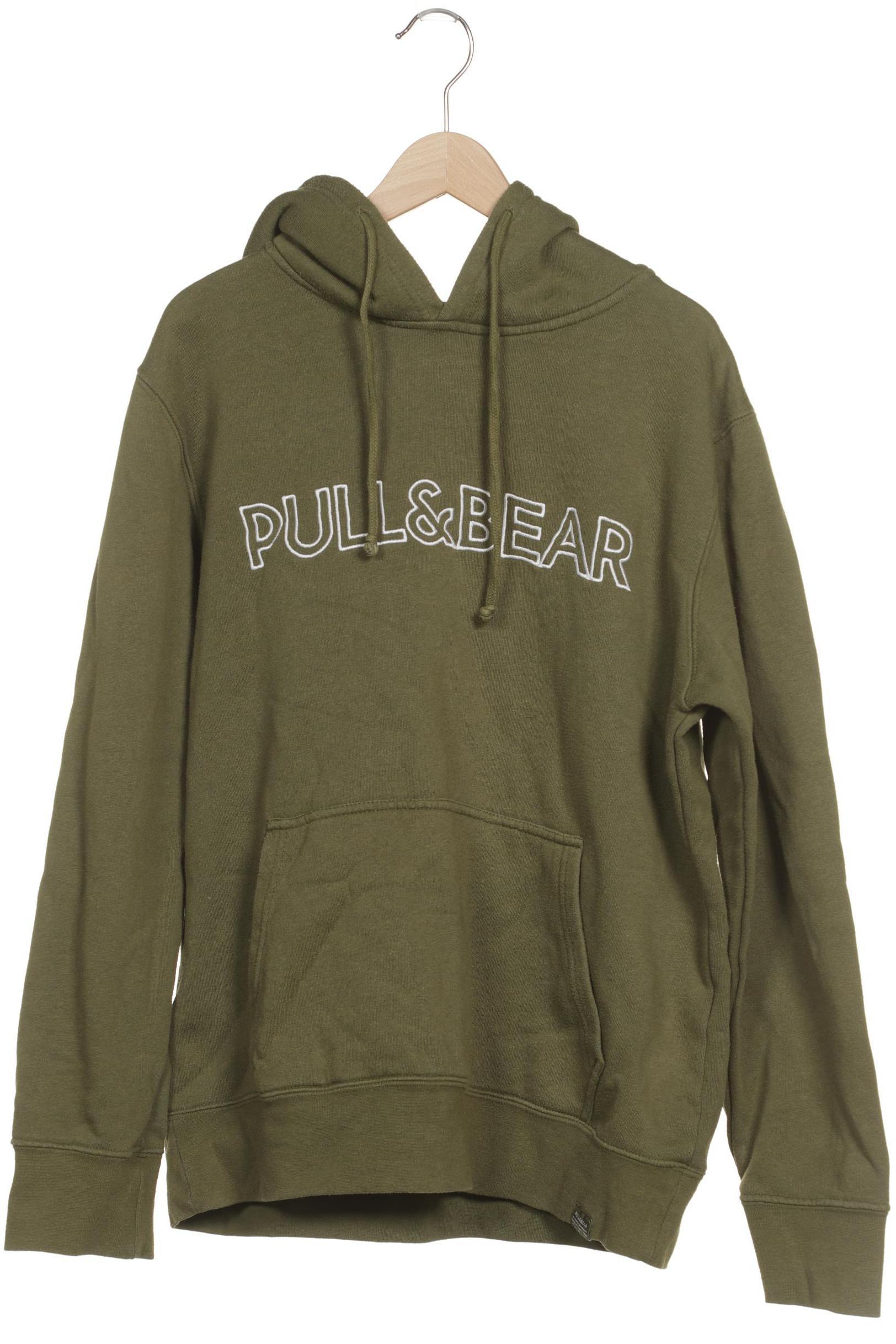 

Pull & Bear Herren Kapuzenpullover, grün, Gr.