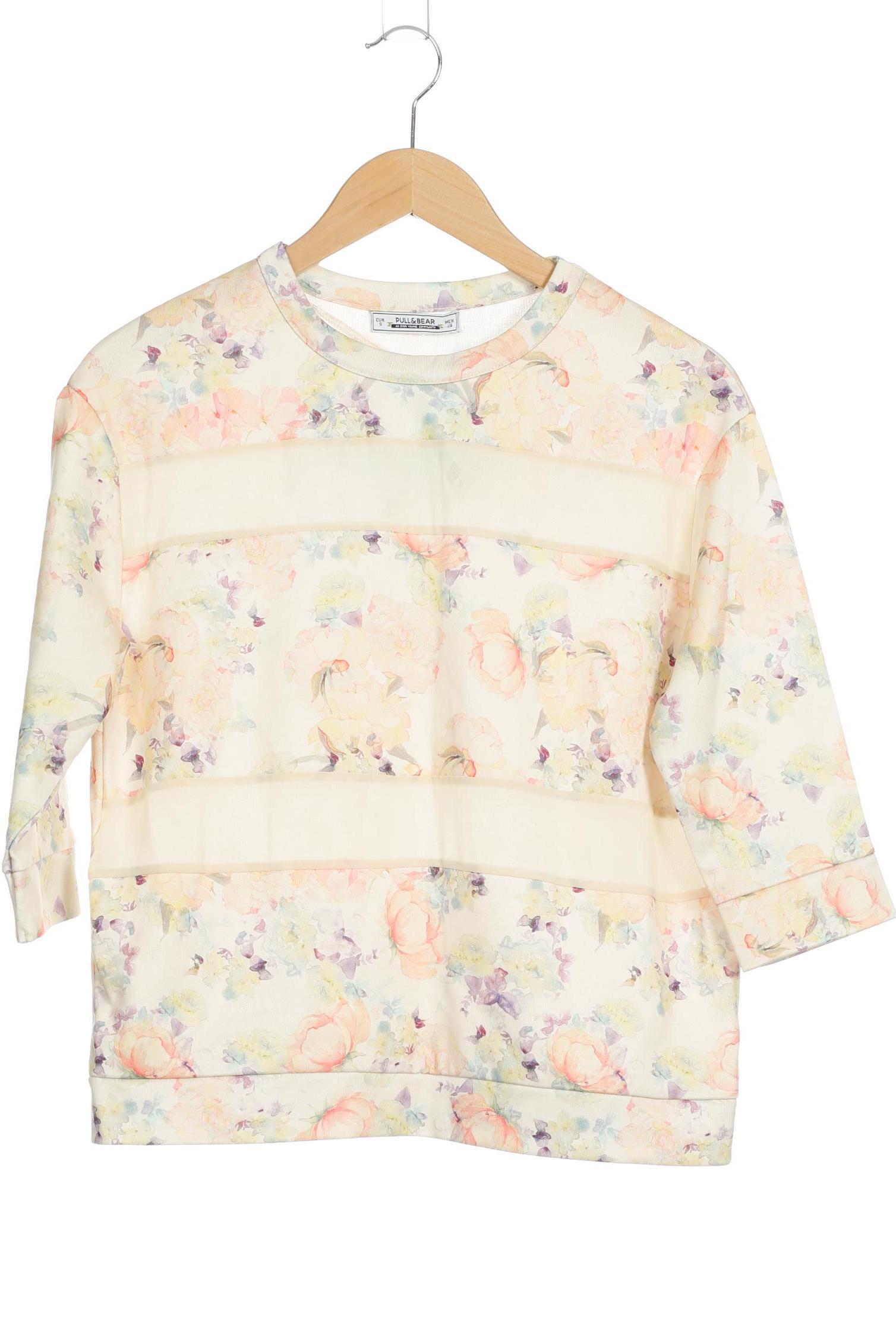 

Pull & Bear Damen Sweatshirt, beige, Gr.