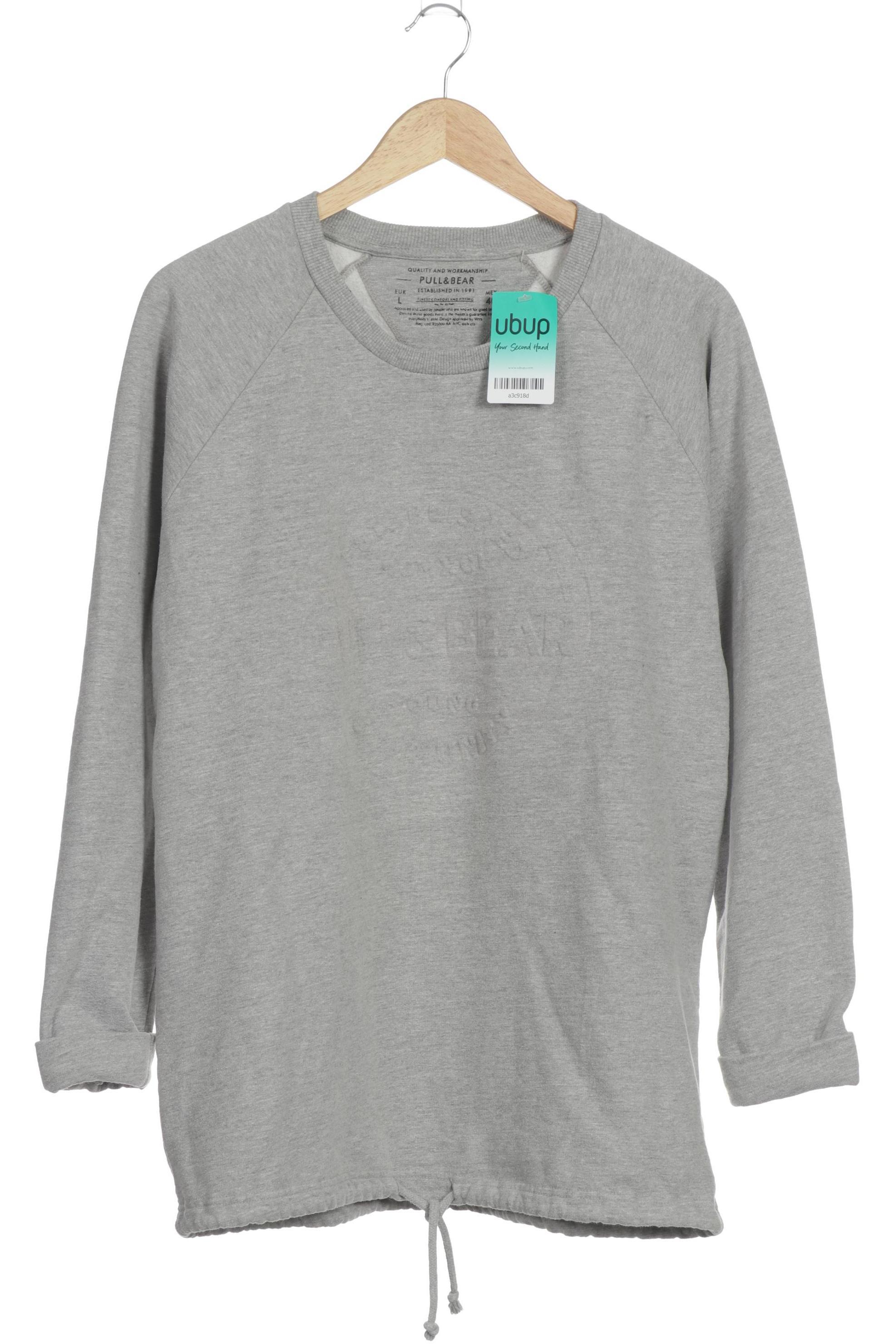 

Pull & Bear Damen Sweatshirt, grau, Gr.