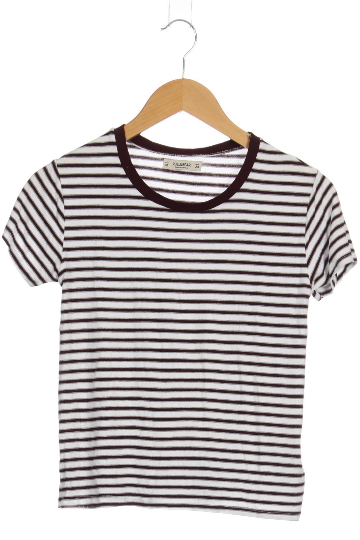 

Pull & Bear Damen T-Shirt, weiß, Gr.