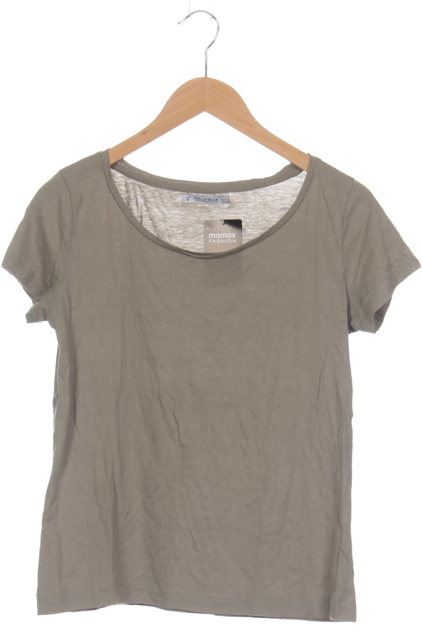 

Pull & Bear Damen T-Shirt, grün, Gr.