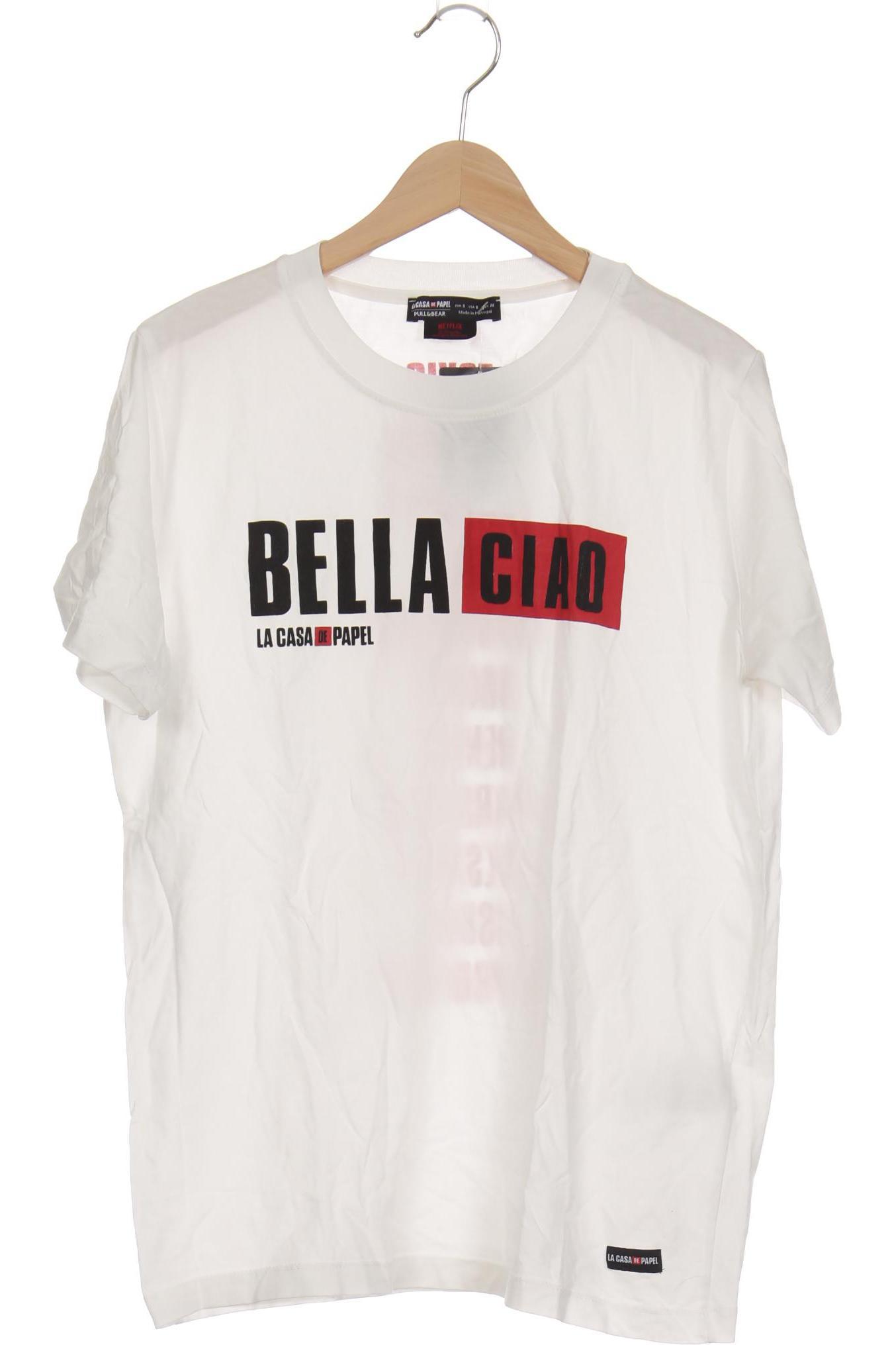 

Pull & Bear Damen T-Shirt, beige, Gr.