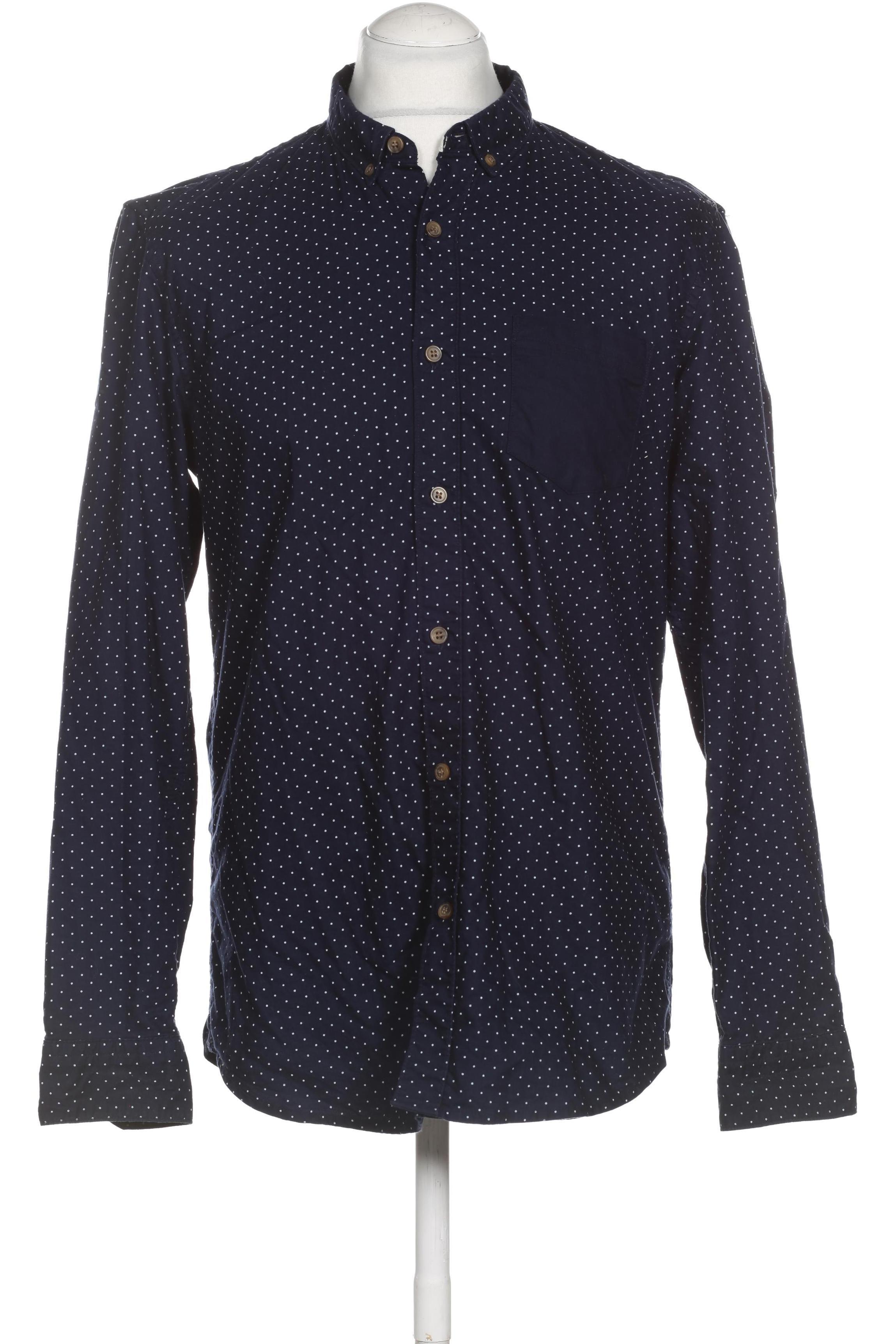 

Pull & Bear Herren Hemd, blau, Gr.