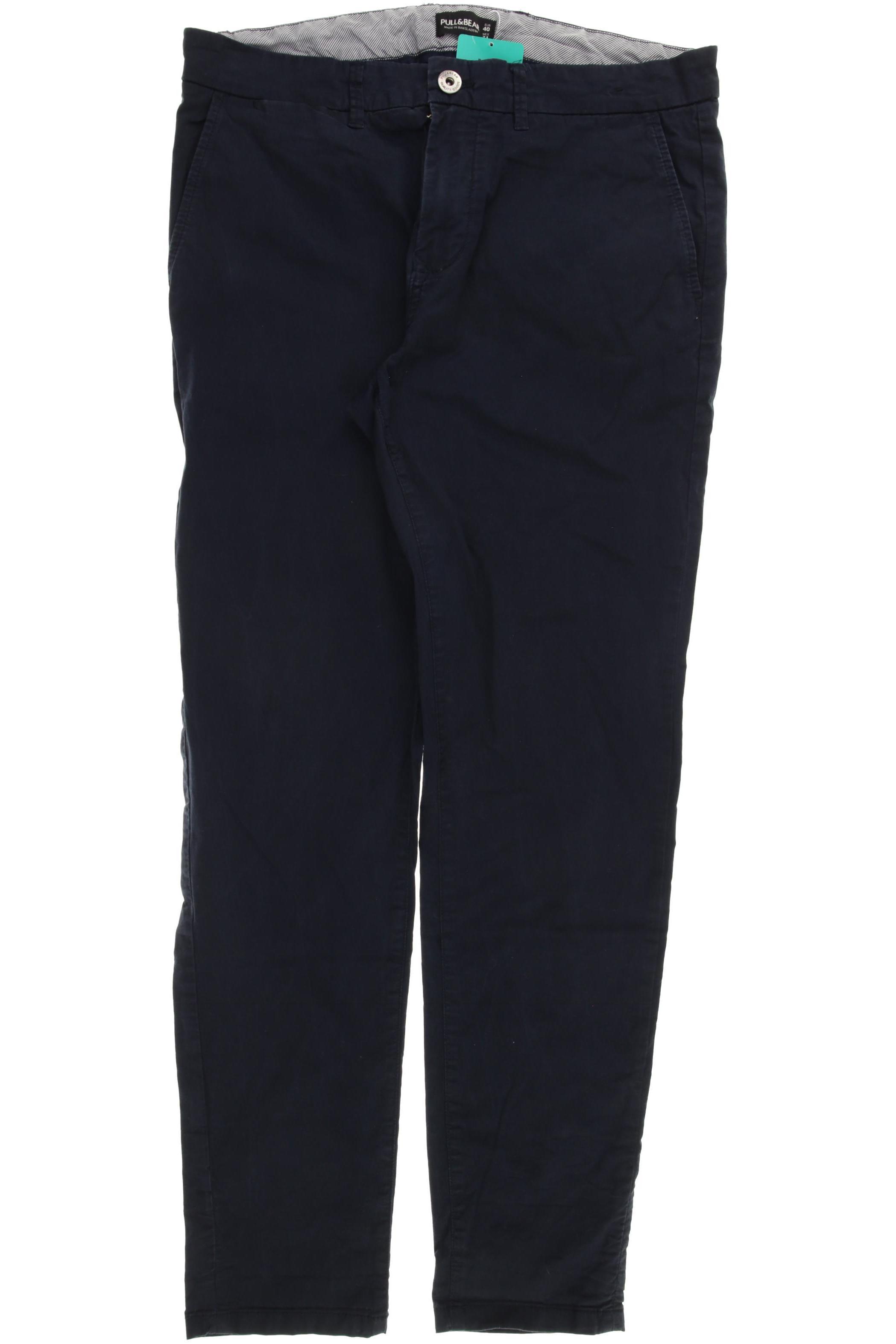 

Pull & Bear Herren Stoffhose, blau, Gr. 40