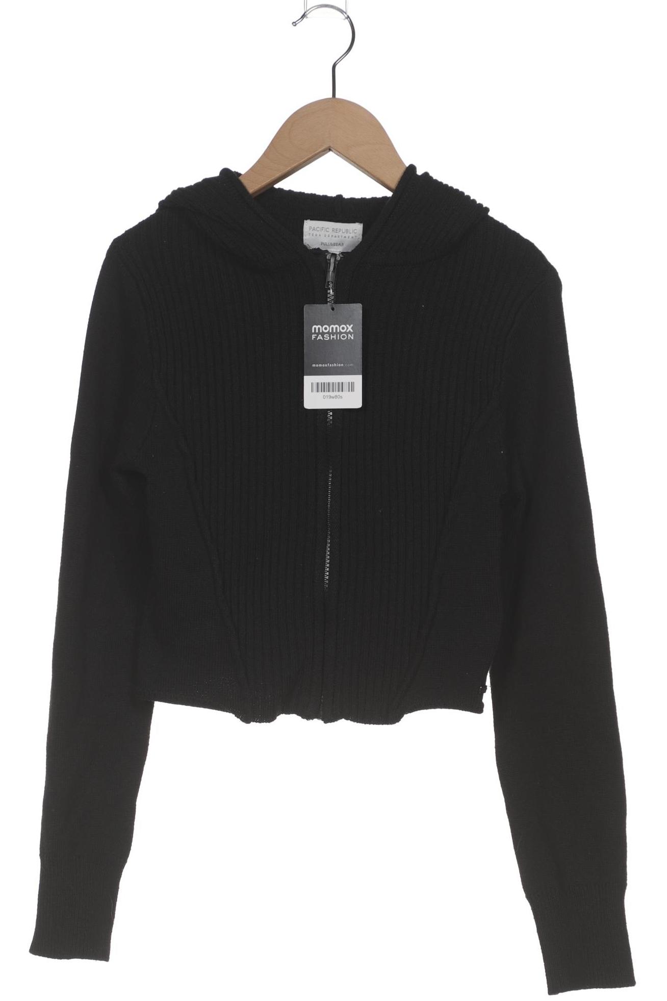 

Pull & Bear Damen Kapuzenpullover, schwarz, Gr. 38