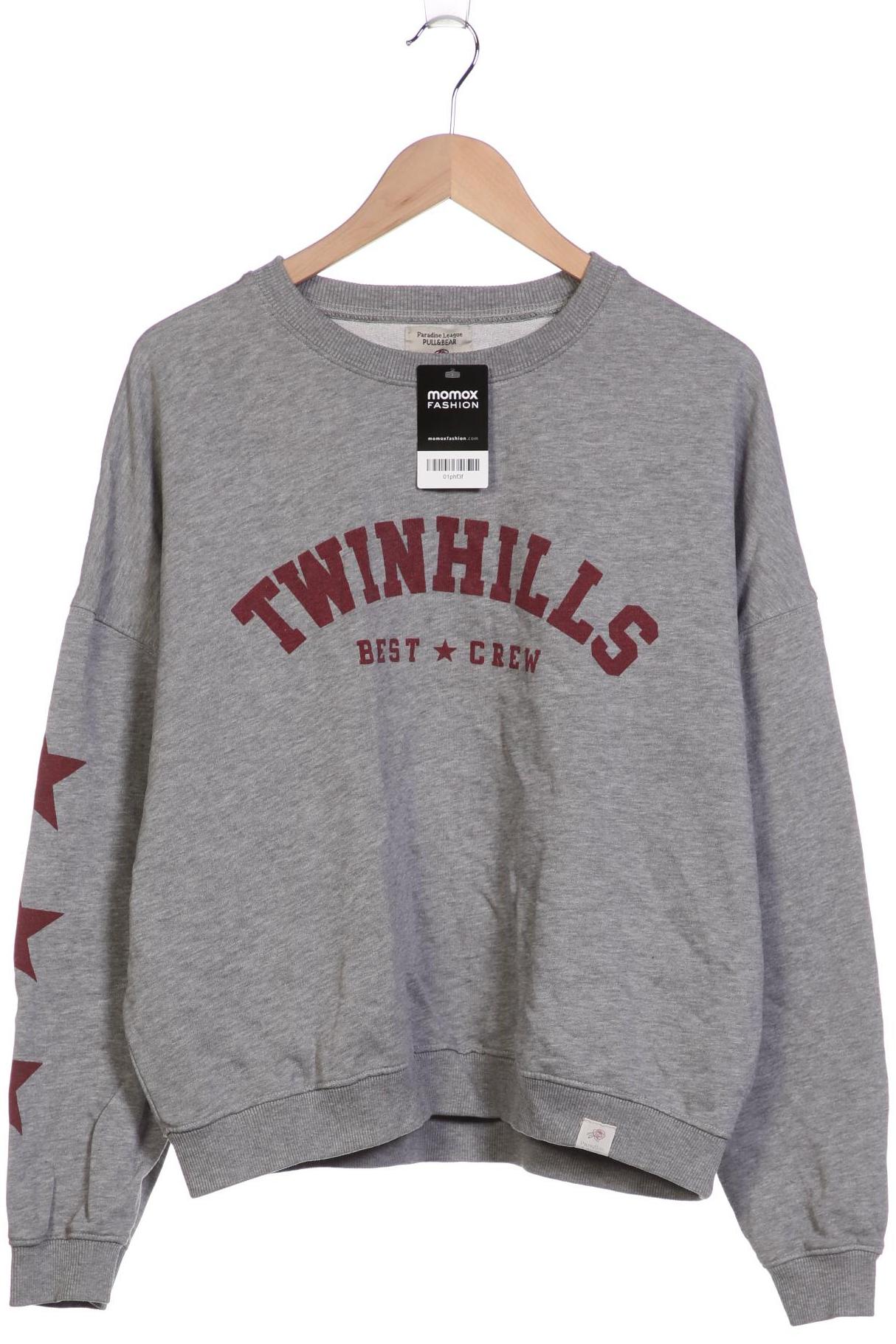 

Pull & Bear Damen Sweatshirt, grau, Gr. 42