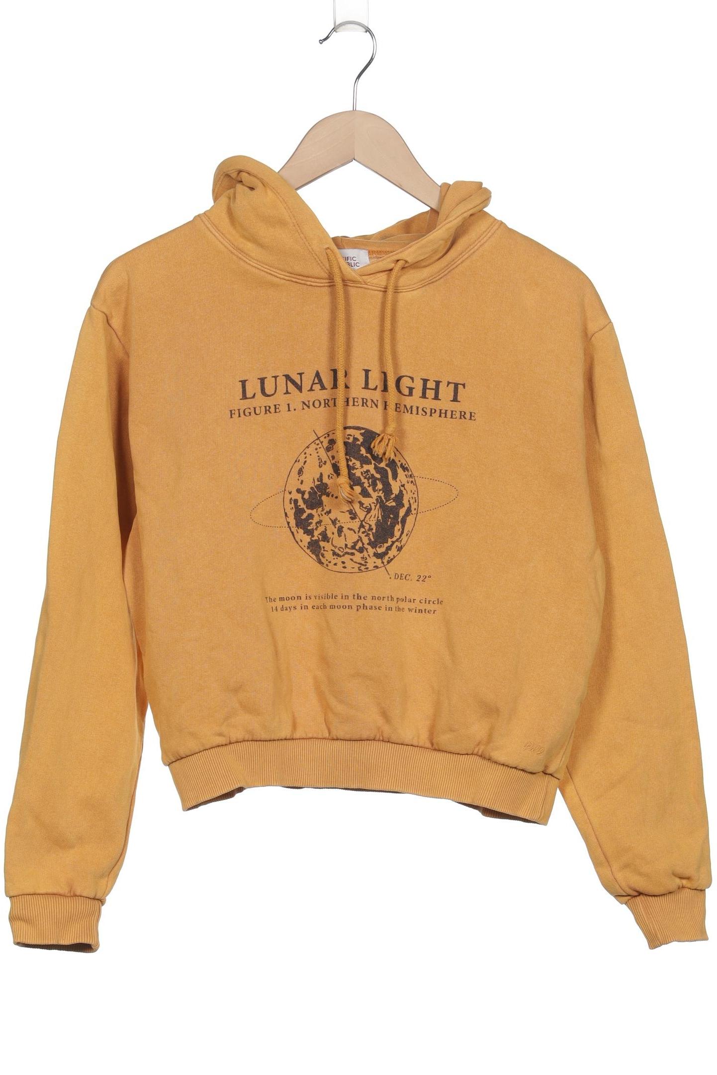 

Pull & Bear Damen Kapuzenpullover, orange, Gr. 36