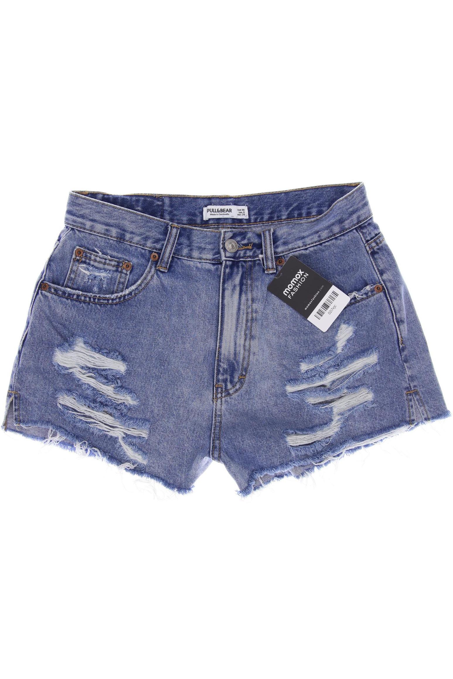 

Pull & Bear Damen Shorts, blau