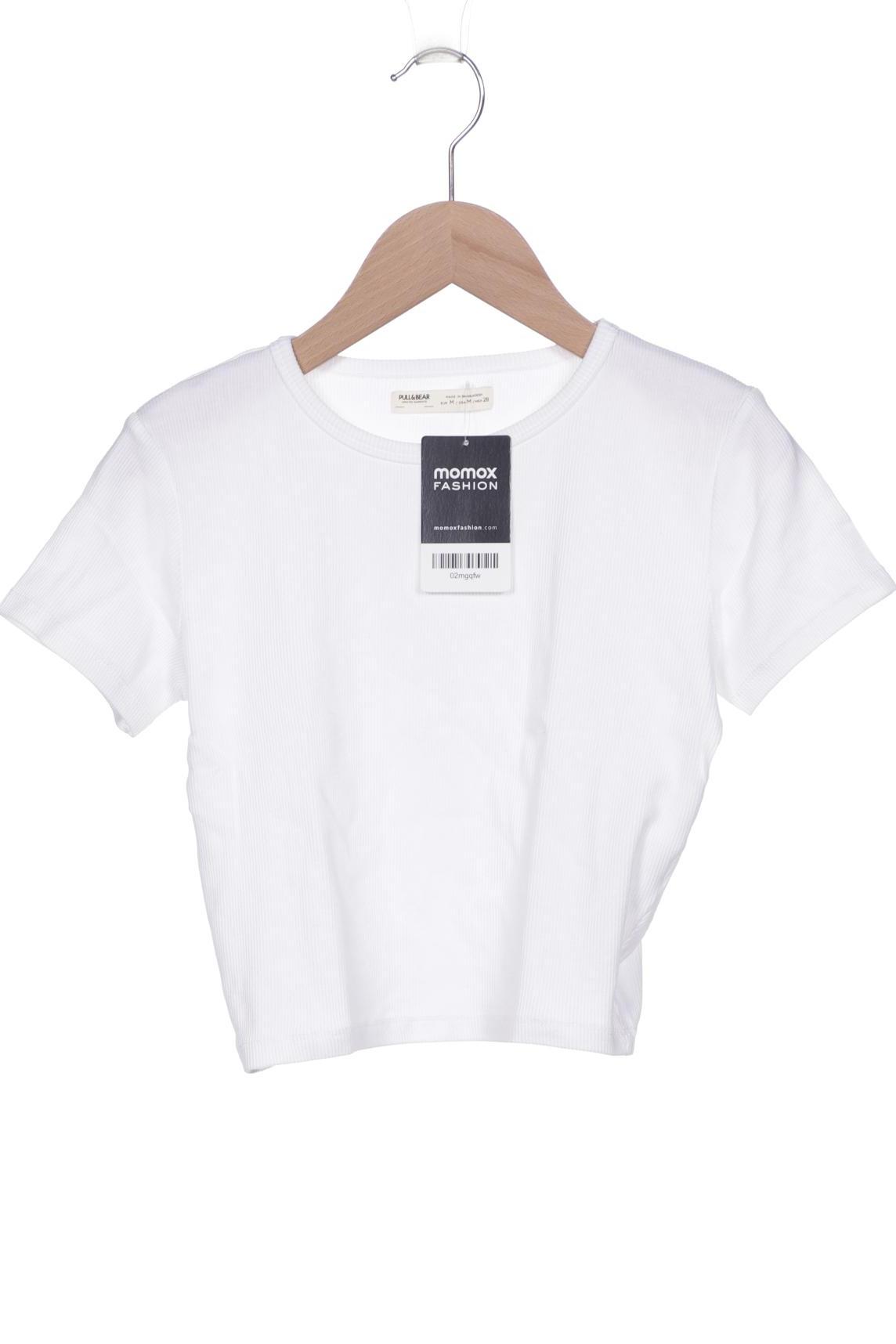

Pull & Bear Damen T-Shirt, weiß