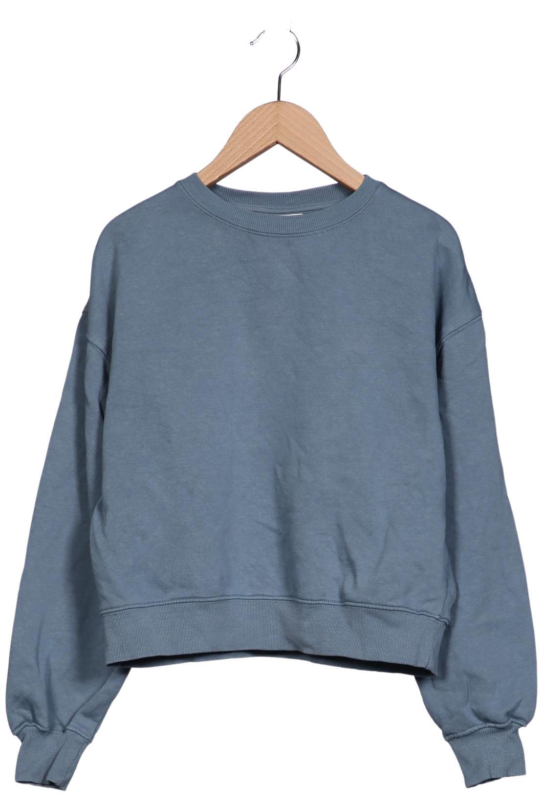 

Pull & Bear Damen Sweatshirt, blau, Gr. 34
