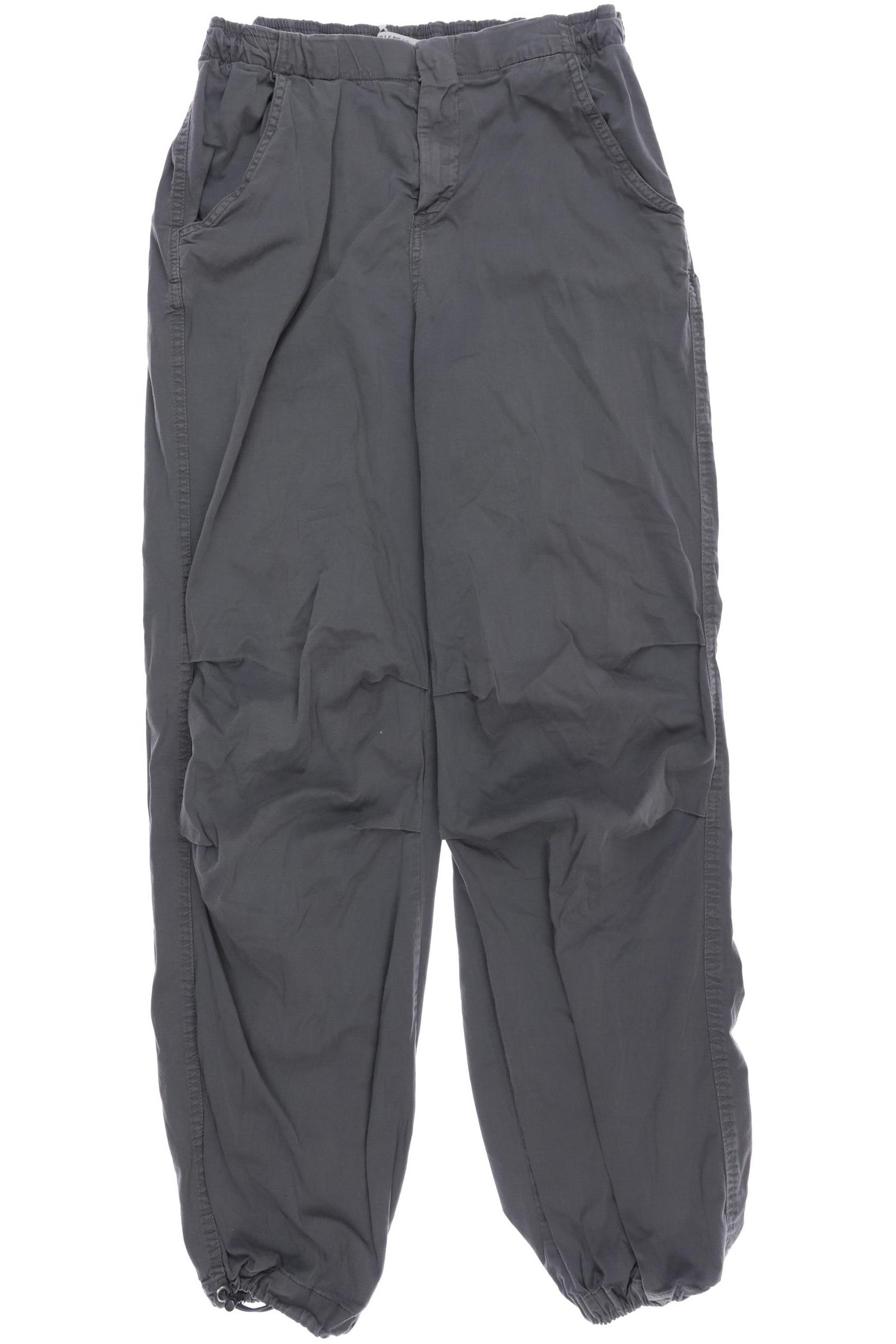 

Pull & Bear Damen Stoffhose, grau, Gr. 0