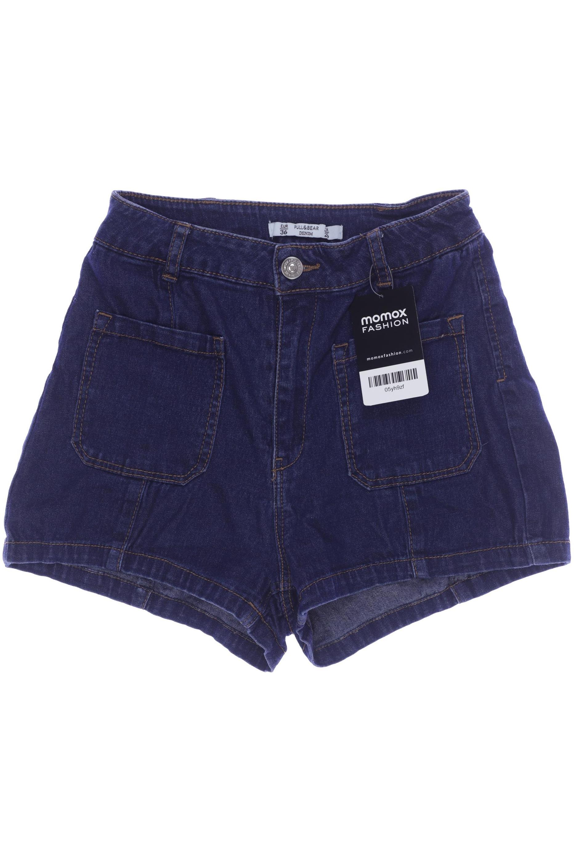 

Pull & Bear Damen Shorts, blau, Gr. 36