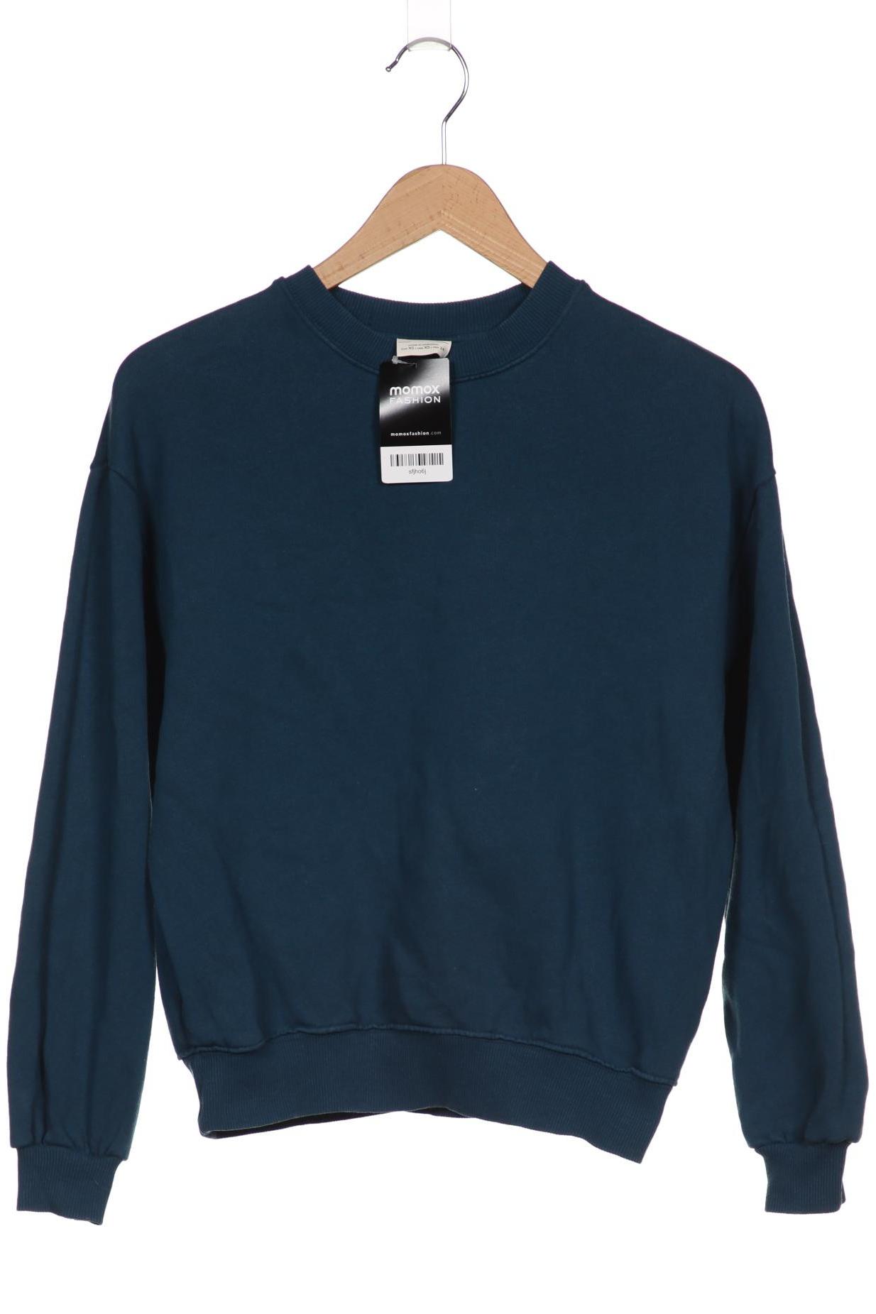 

Pull & Bear Damen Sweatshirt, blau, Gr. 34