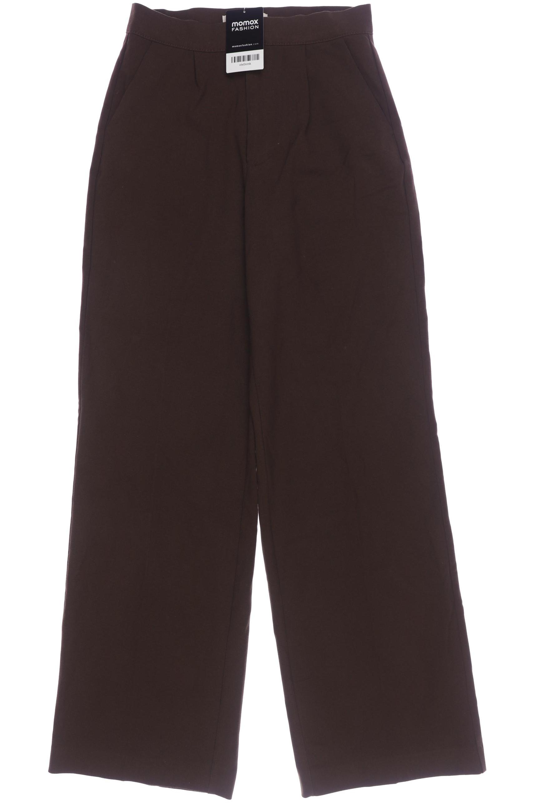 

Pull & Bear Damen Stoffhose, braun, Gr. 0