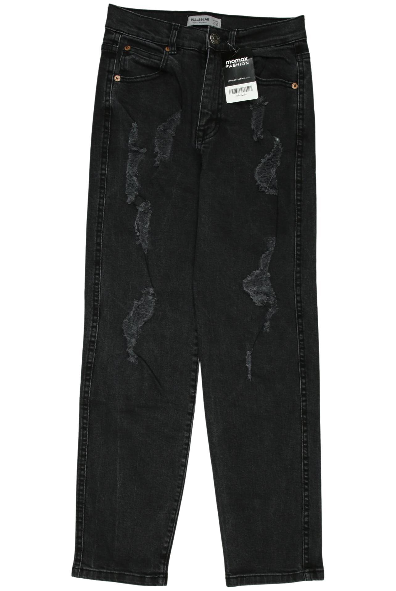 

Pull & Bear Damen Jeans, schwarz, Gr. 34
