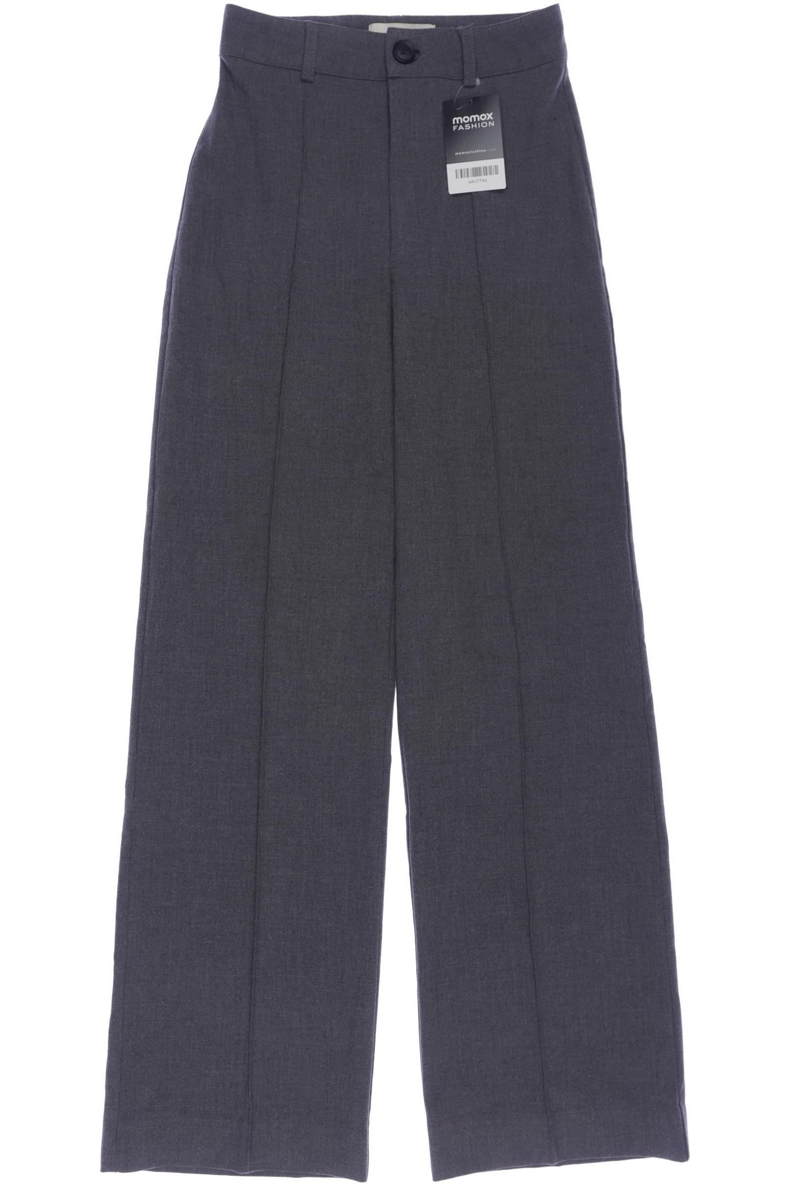 

Pull & Bear Damen Stoffhose, grau, Gr. 0