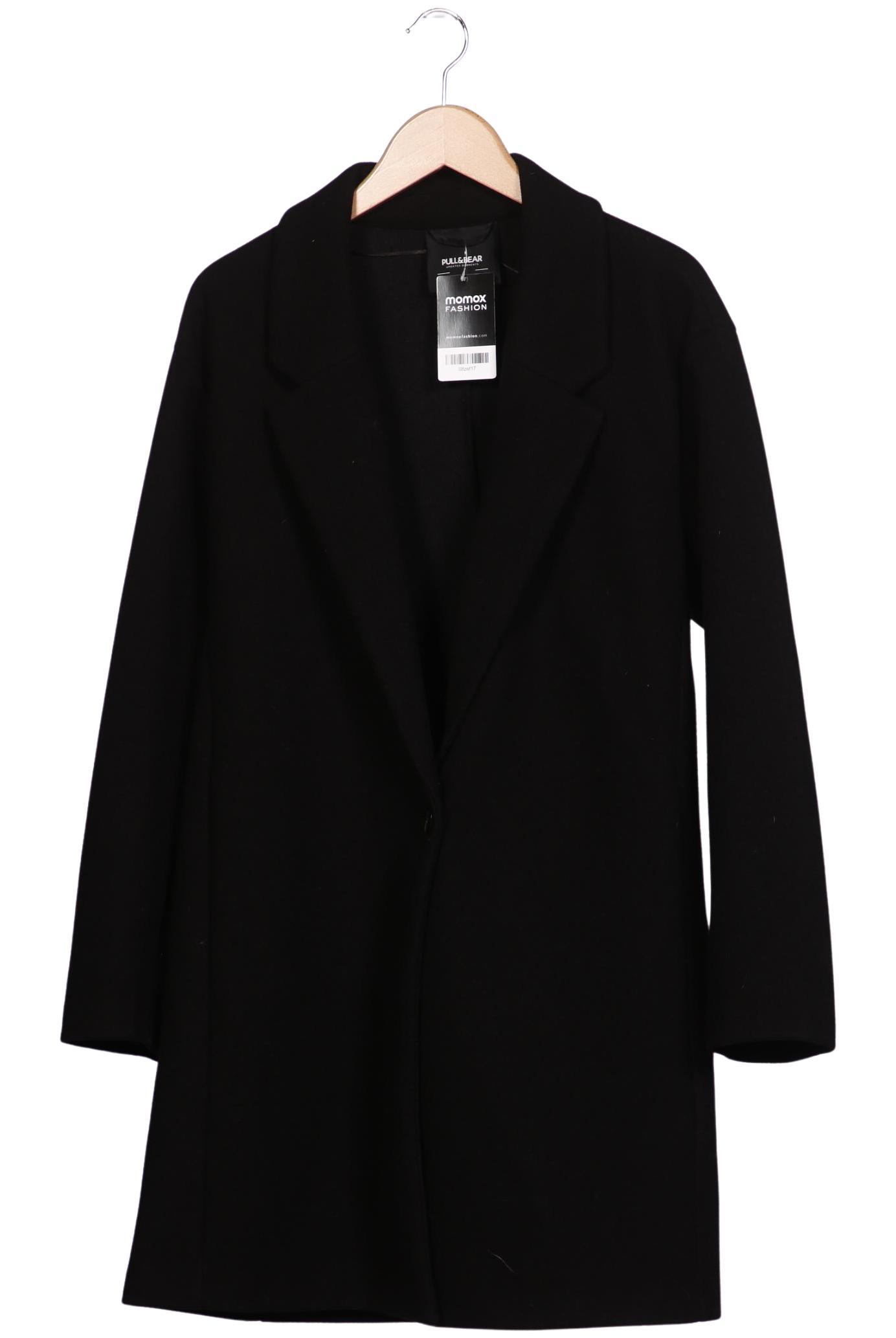 

Pull & Bear Damen Mantel, schwarz, Gr. 42