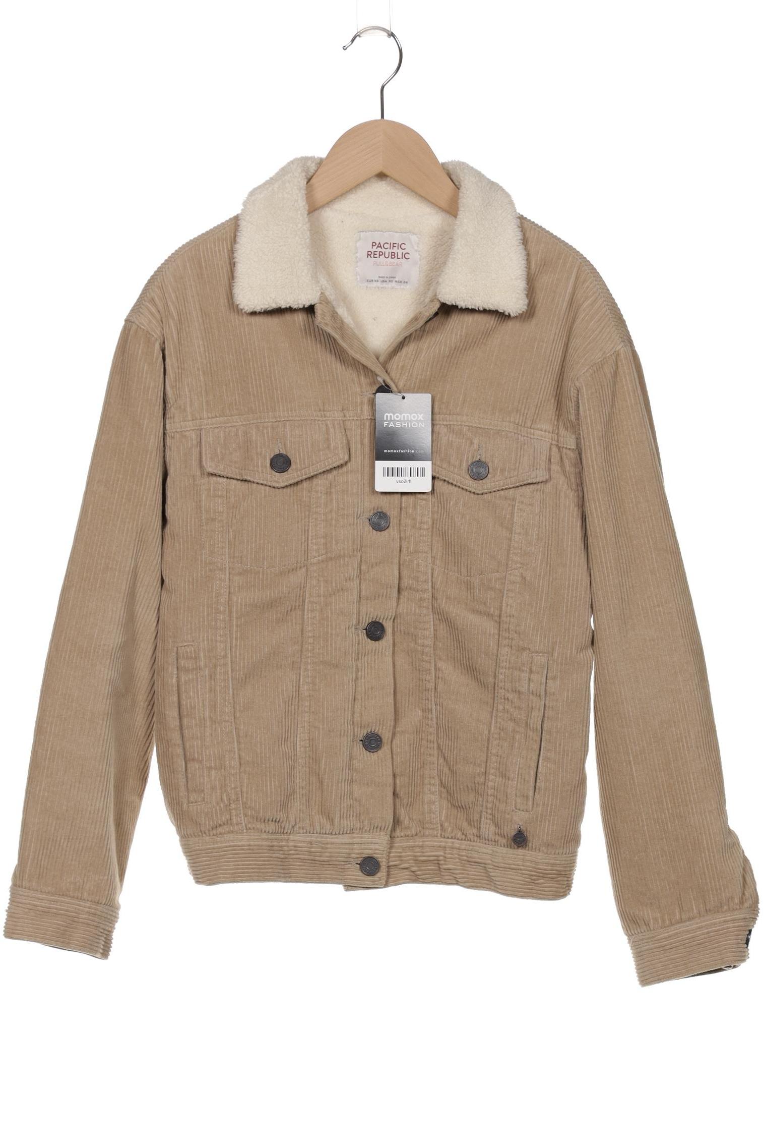

Pull & Bear Damen Jacke, beige, Gr. 34