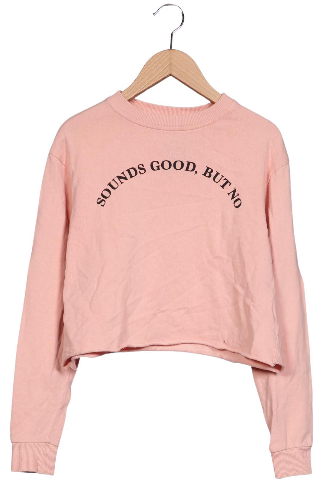 

Pull & Bear Damen Sweatshirt, pink, Gr. 34