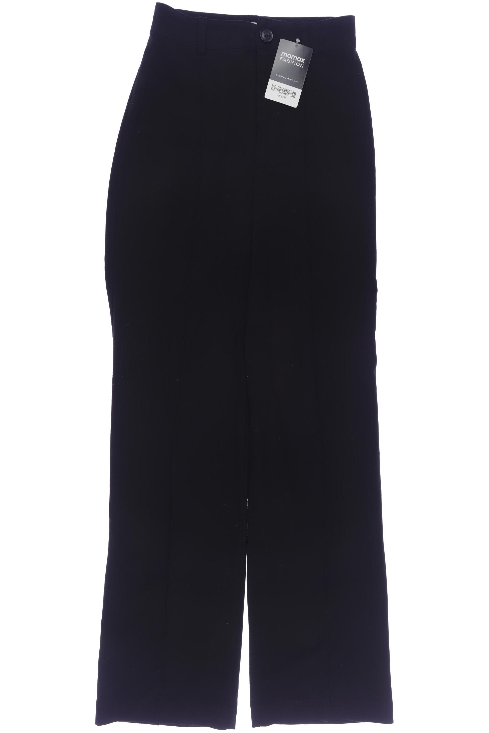 

Pull & Bear Damen Stoffhose, schwarz, Gr. 0