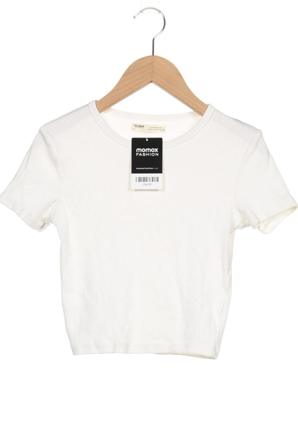 

Pull & Bear Damen T-Shirt, weiß